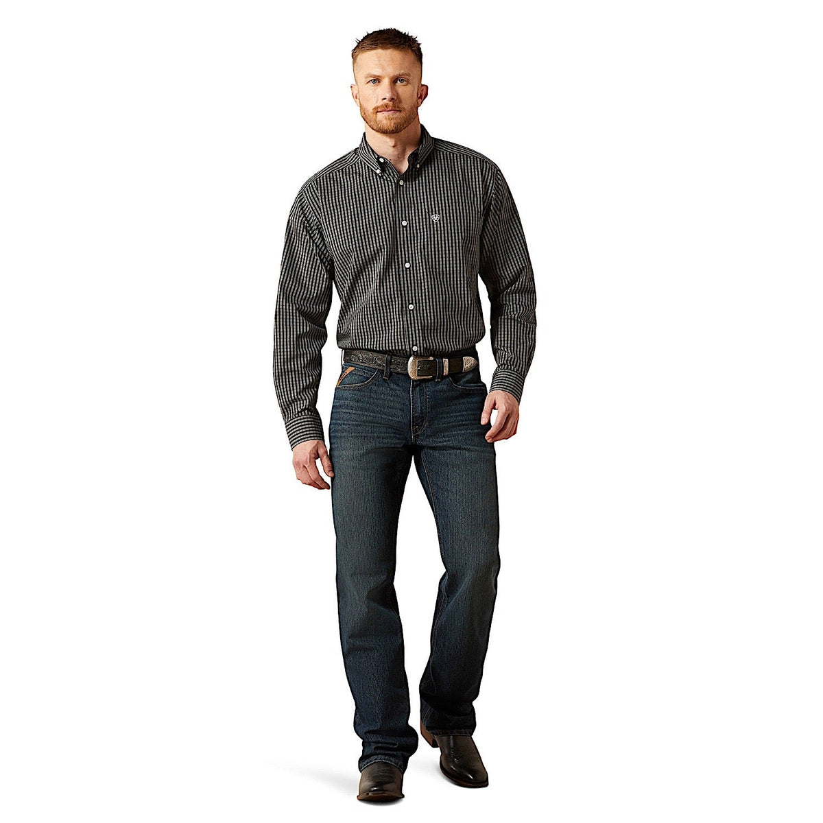 Ariat Mens M4 Boot Cut Jean - Elias Atlas