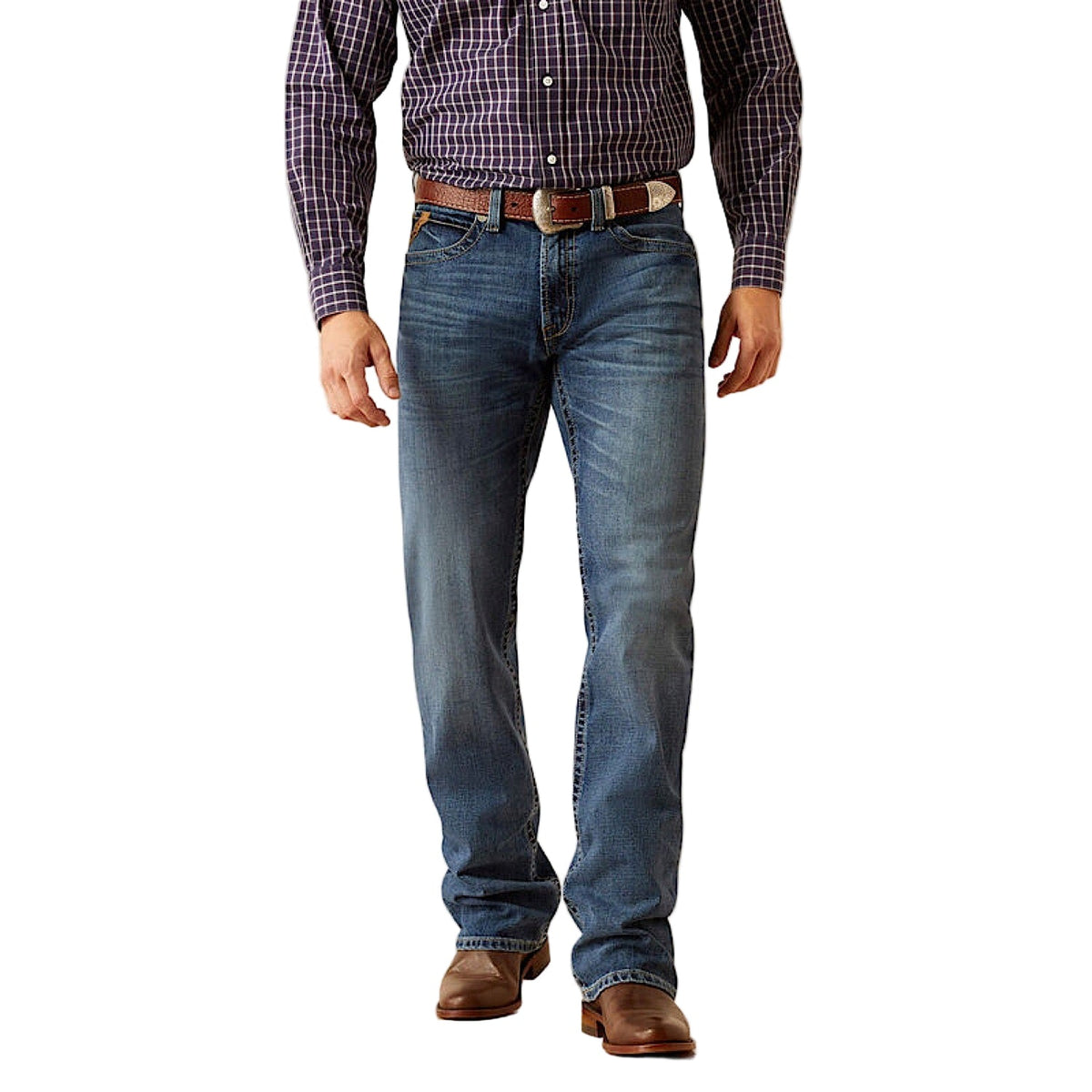 Ariat Mens M4 Relaxed Andrew Boot Cut Jean - Livermore