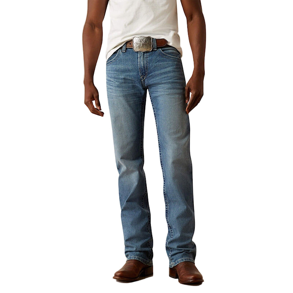 Ariat Mens M4 Relaxed Reece Straight Leg Jeans - Baltimore