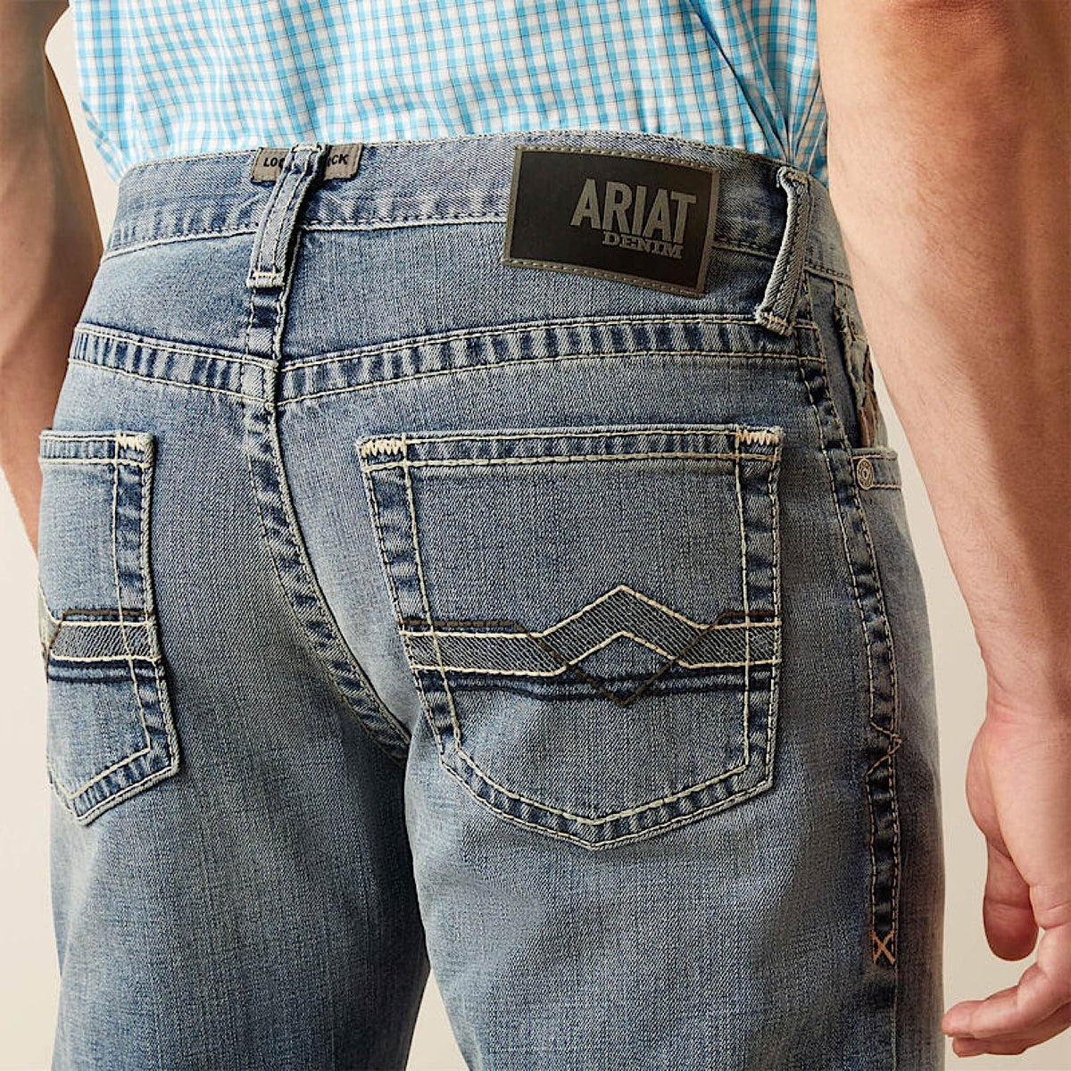 Ariat Mens M4 Relaxed Reece Straight Leg Jeans - Baltimore