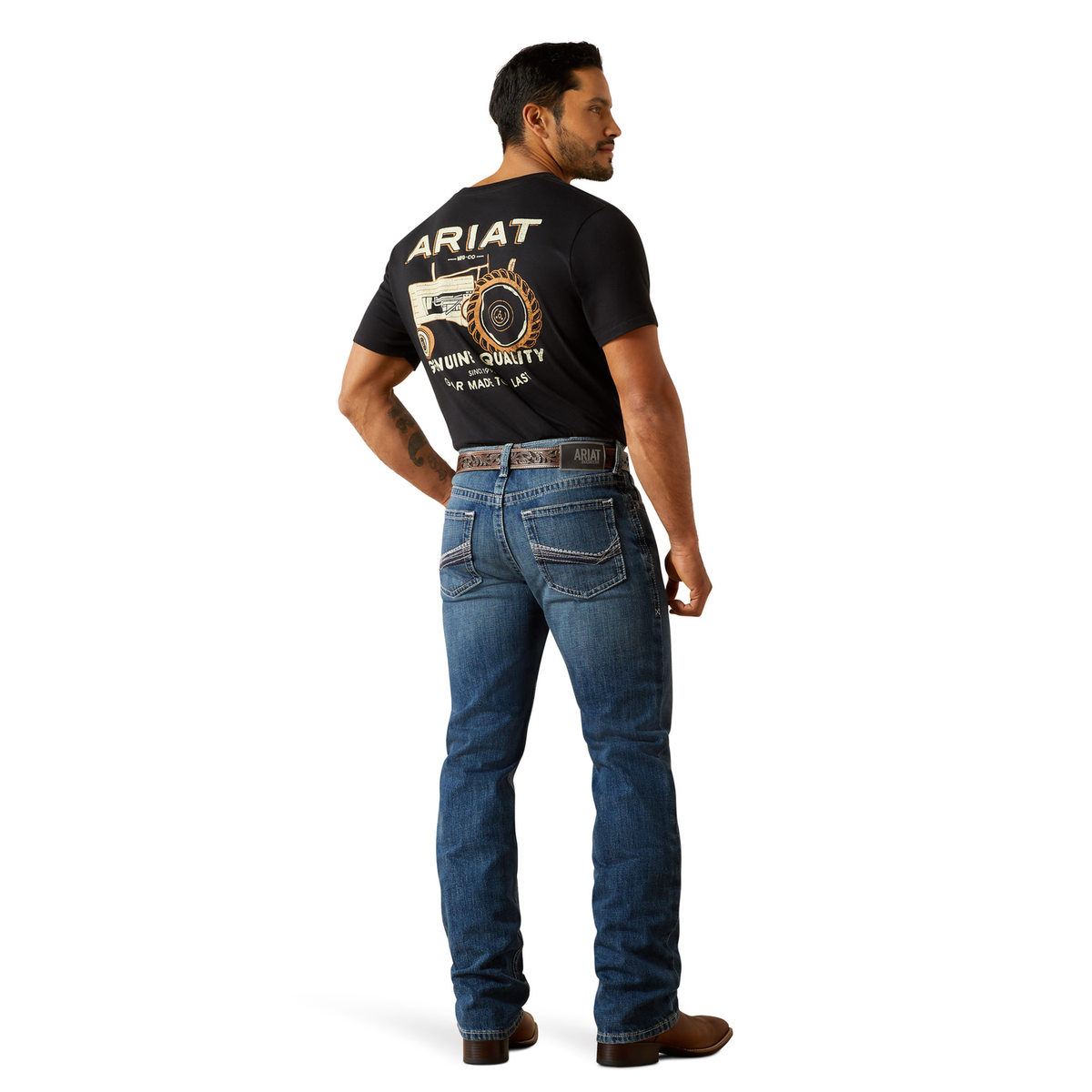 Ariat Mens M4 Straight Jean - August Terrence
