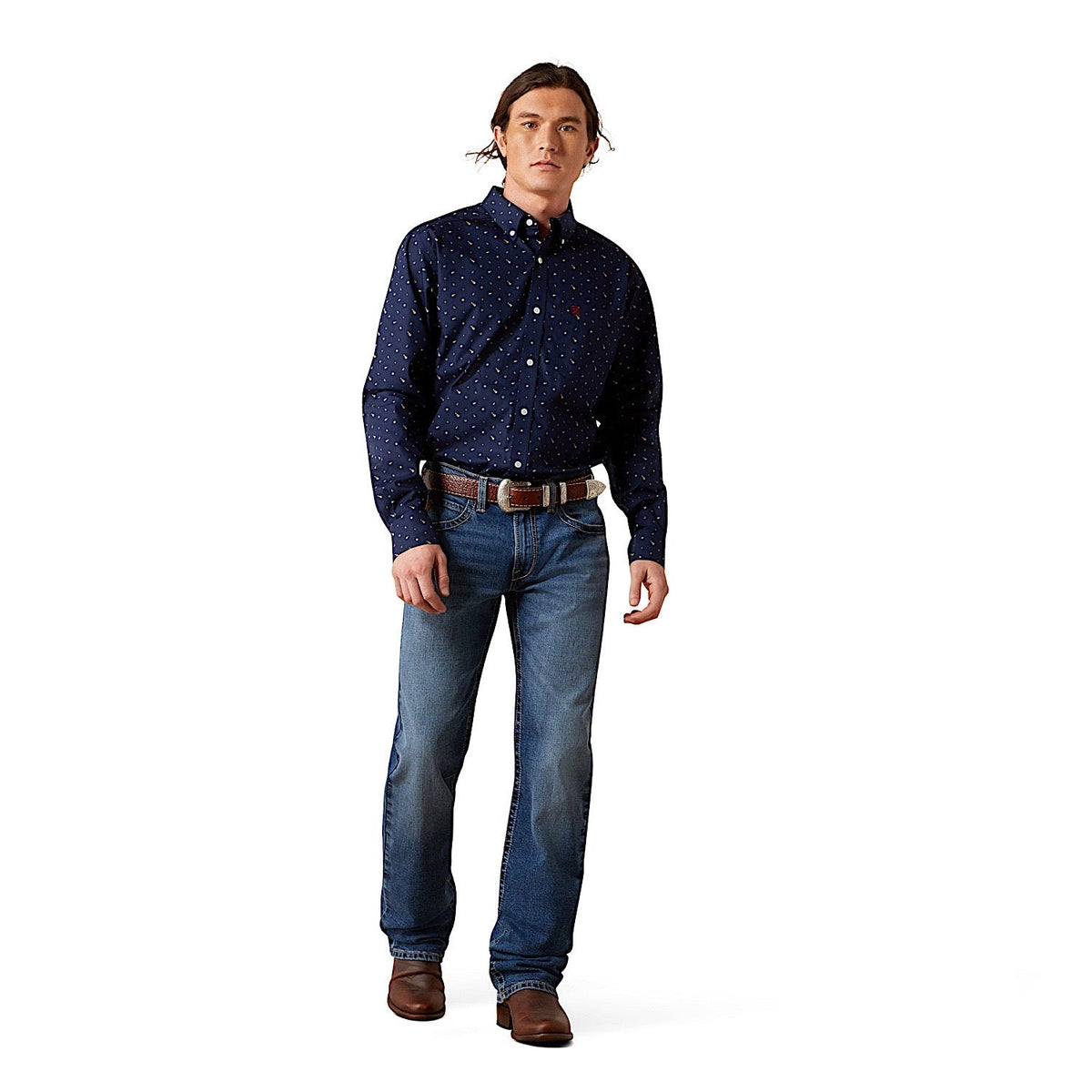 Ariat Mens M5 Straight Jean - Calico Carlos