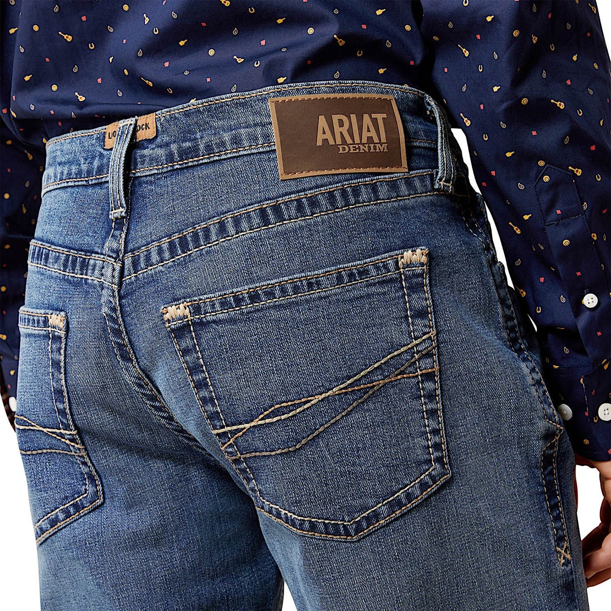 Ariat Mens M5 Straight Jean - Calico Carlos