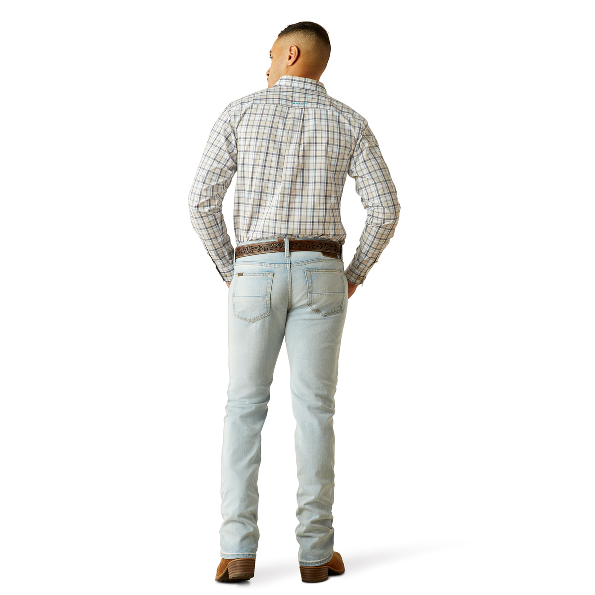 Ariat Mens M8 Modern Grizzly Slim Leg Jeans - Leland