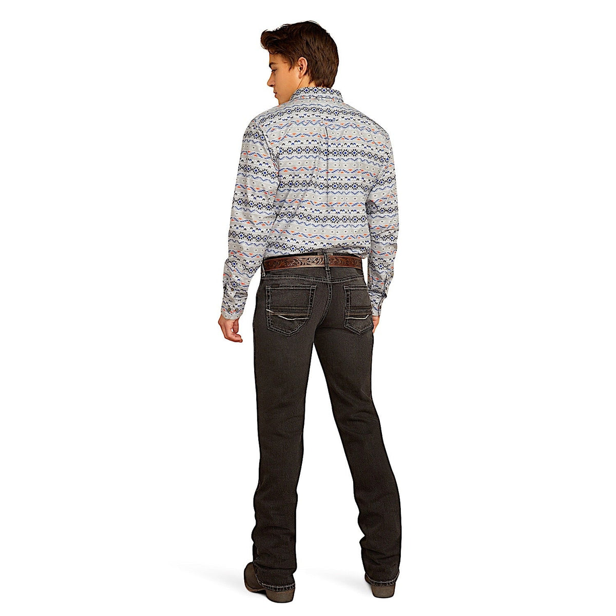 Ariat Men’s M7 Slim Straight Leg Jean - Onyx Ebony Black