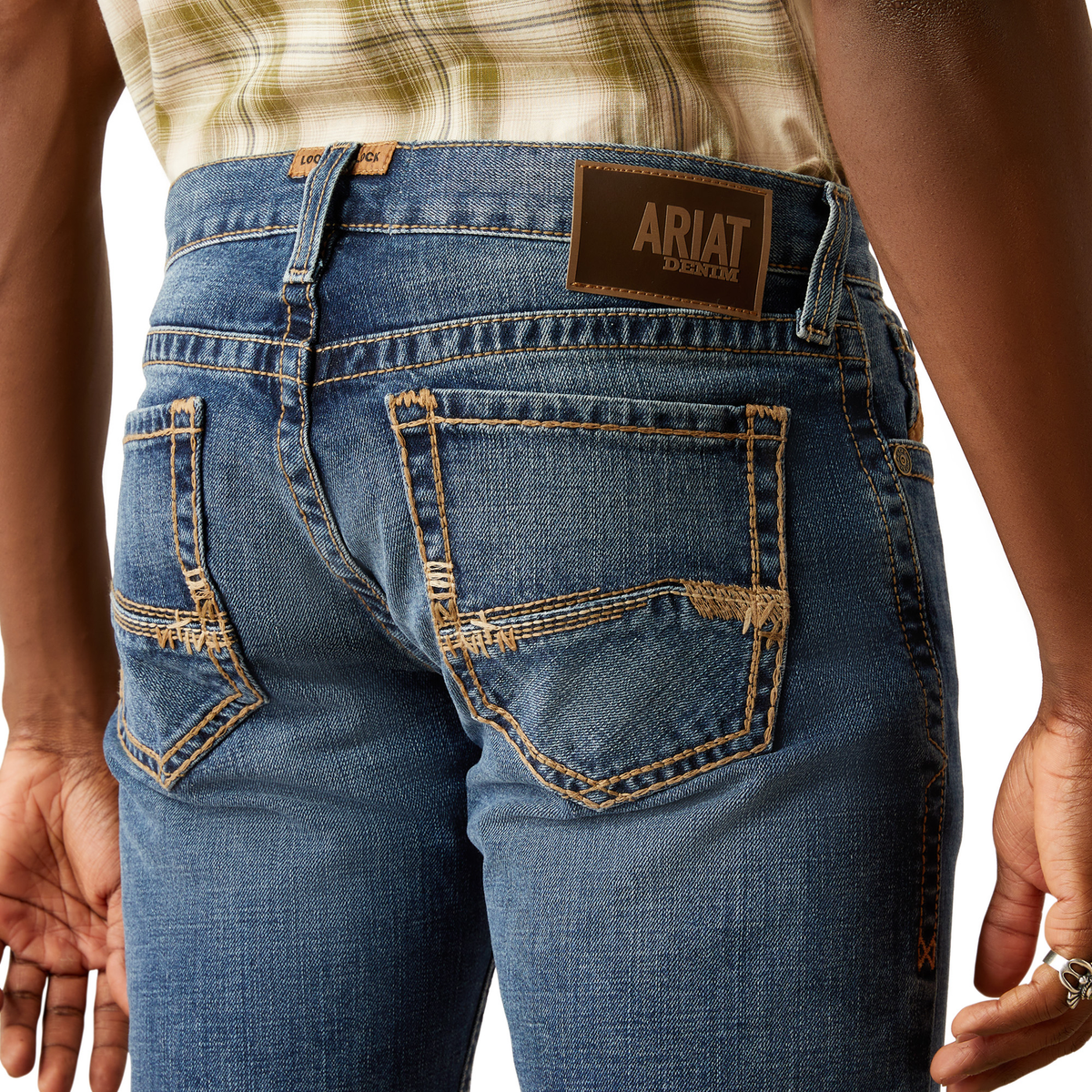 Ariat Mens M7 Slim Travis Straight Leg Jeans - Heath