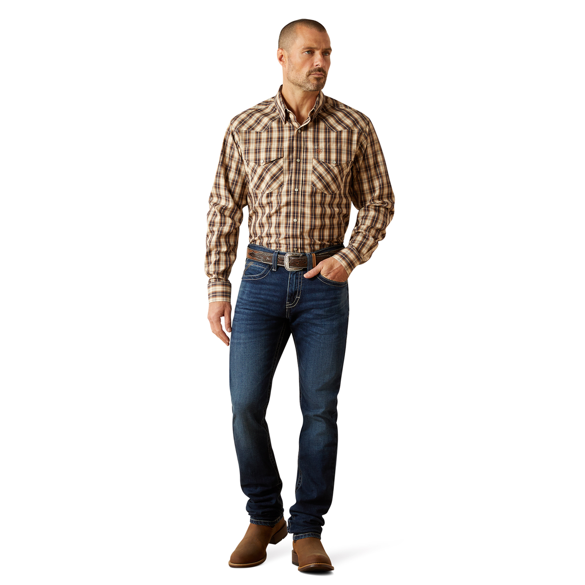 Ariat Mens M8 Slim Straight Jean - Jason Salton
