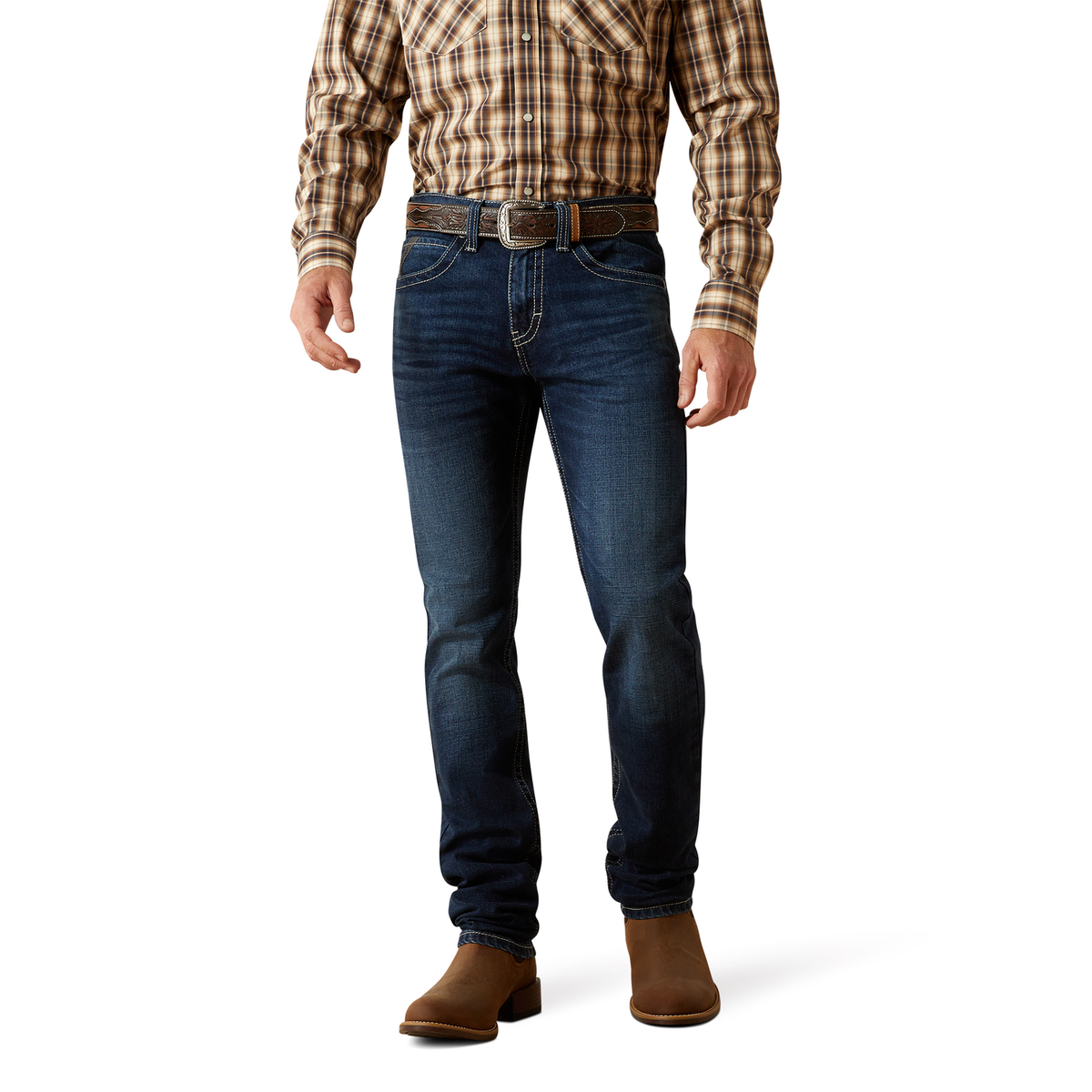 Ariat Mens M8 Slim Straight Jean - Jason Salton