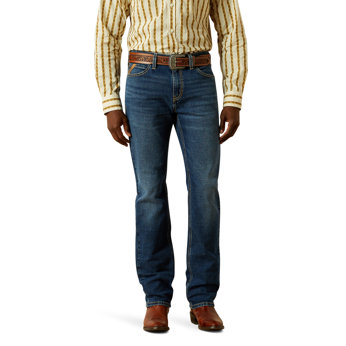 Ariat Mens M8 Slim Straight Jean - Samuel Kenny