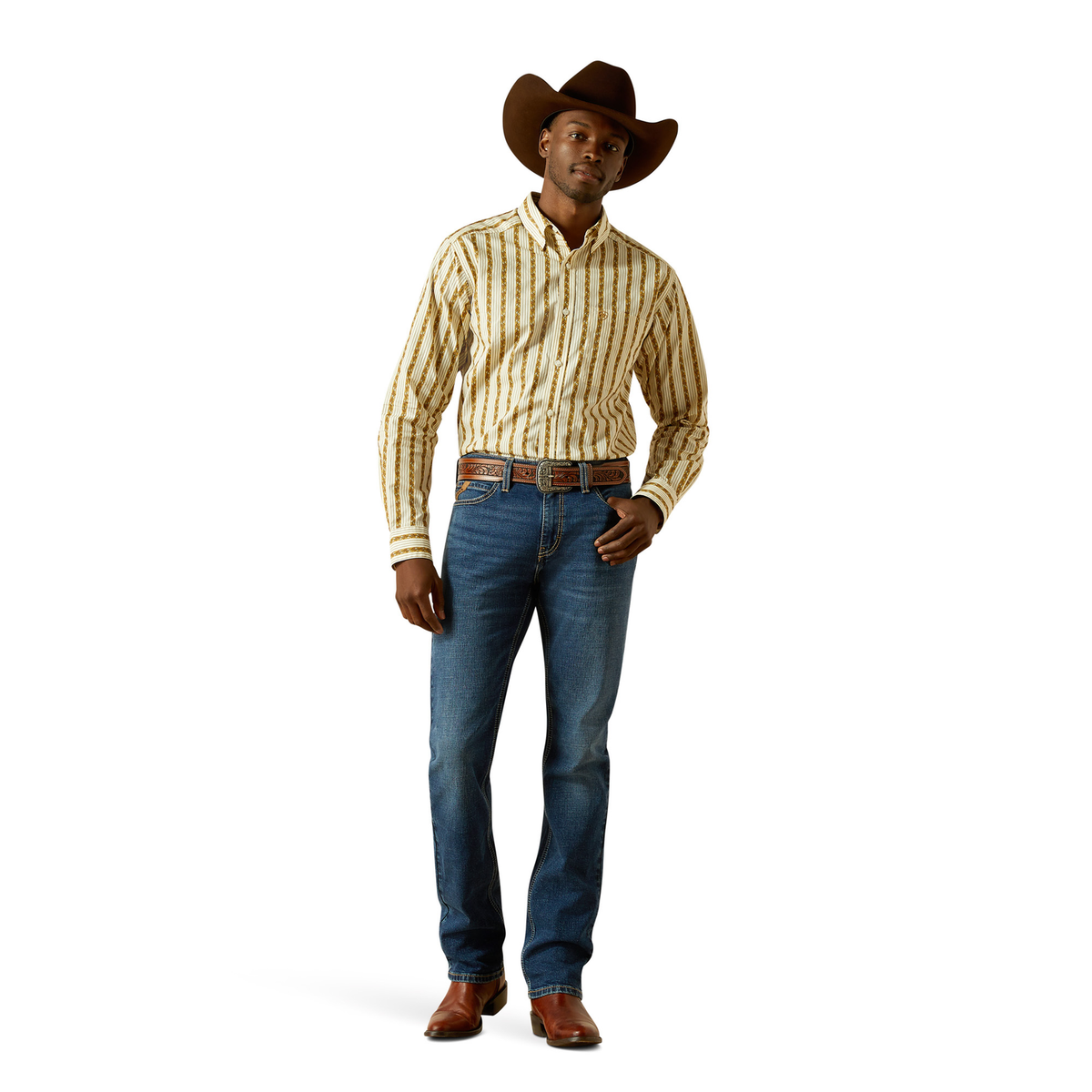 Ariat Mens M8 Slim Straight Jean - Samuel Kenny