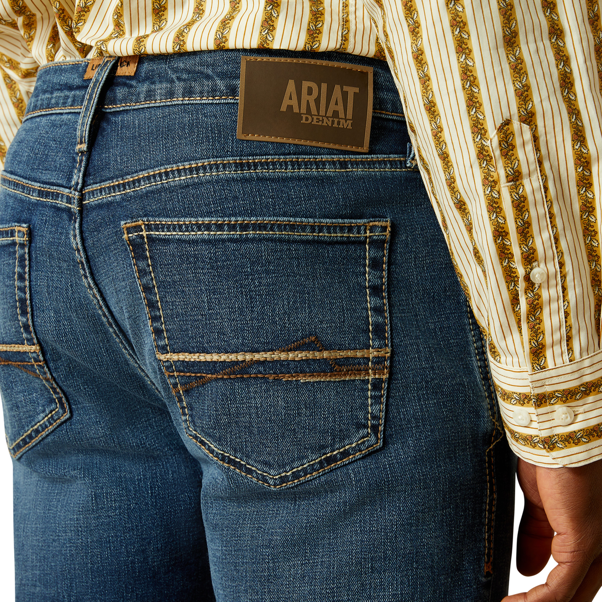 Ariat Mens M8 Slim Straight Jean - Samuel Kenny