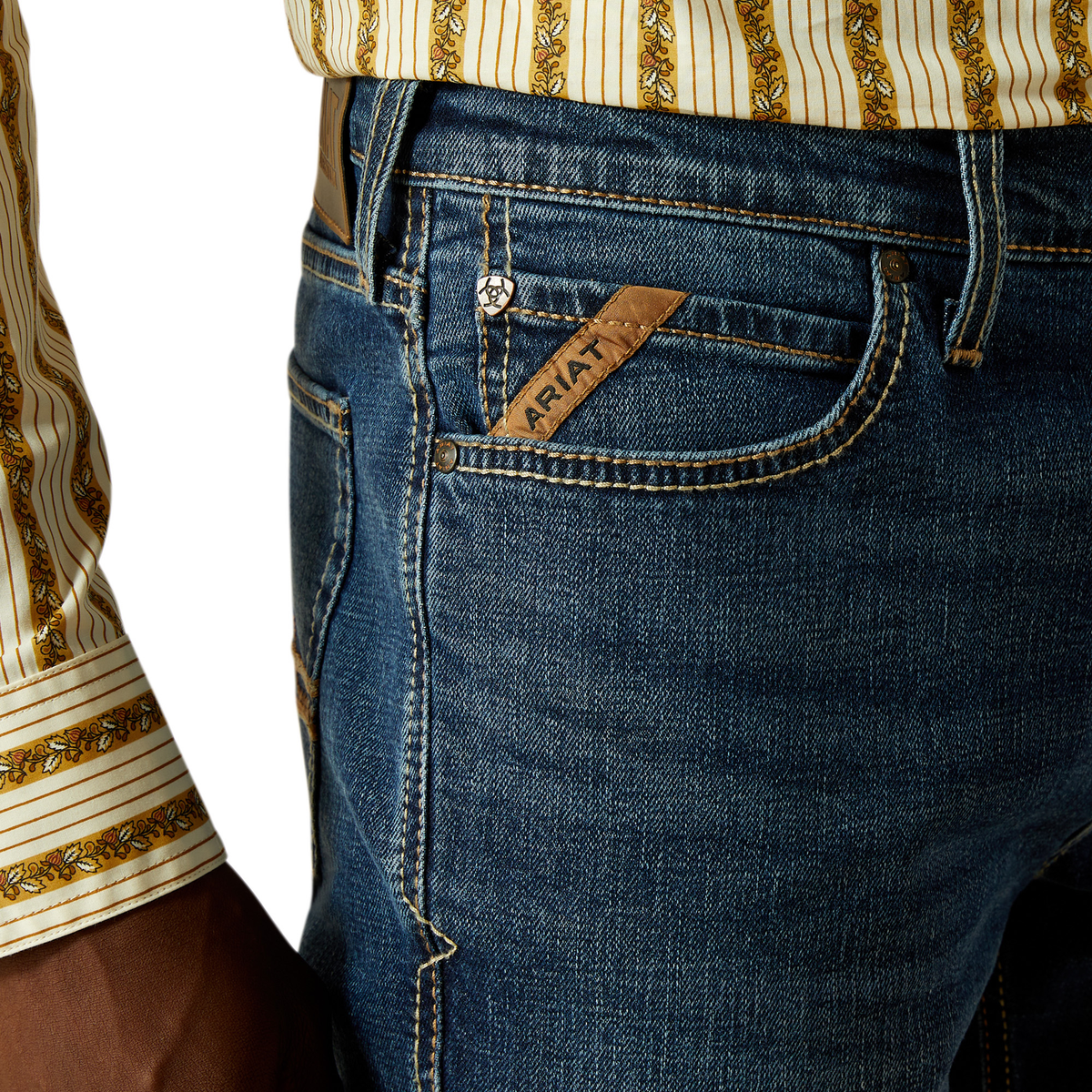 Ariat Mens M8 Slim Straight Jean - Samuel Kenny