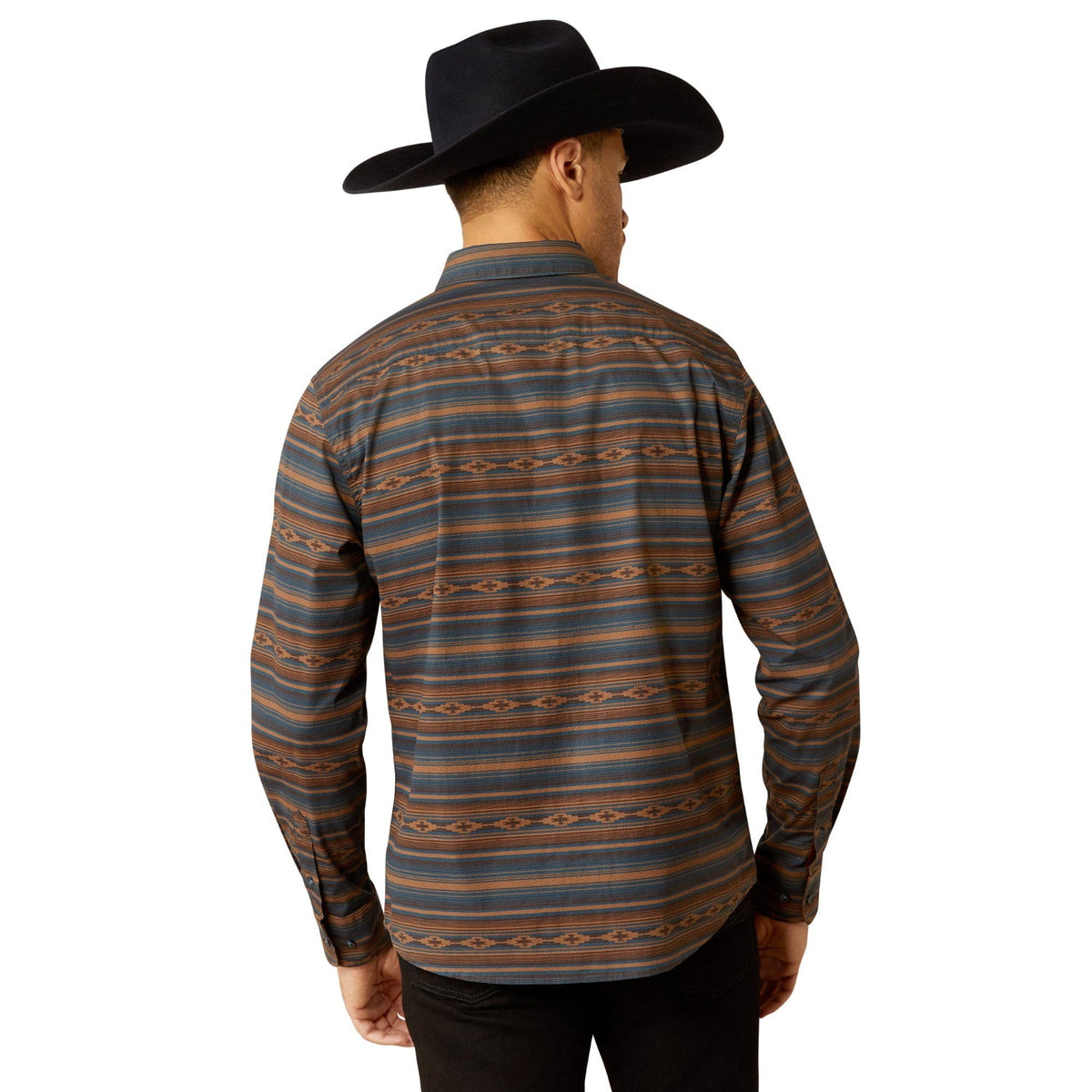 Ariat Men’s Mayor Modern Fit Shirt - Turquoise