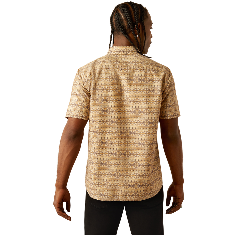Ariat Men’s Merritt Modern Fit Shirt - Beige