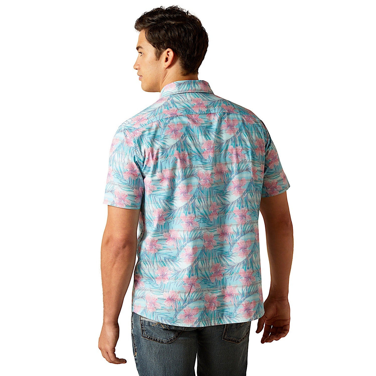 Ariat Men’s Monroe Modern Fit Shirt - Misty Jade