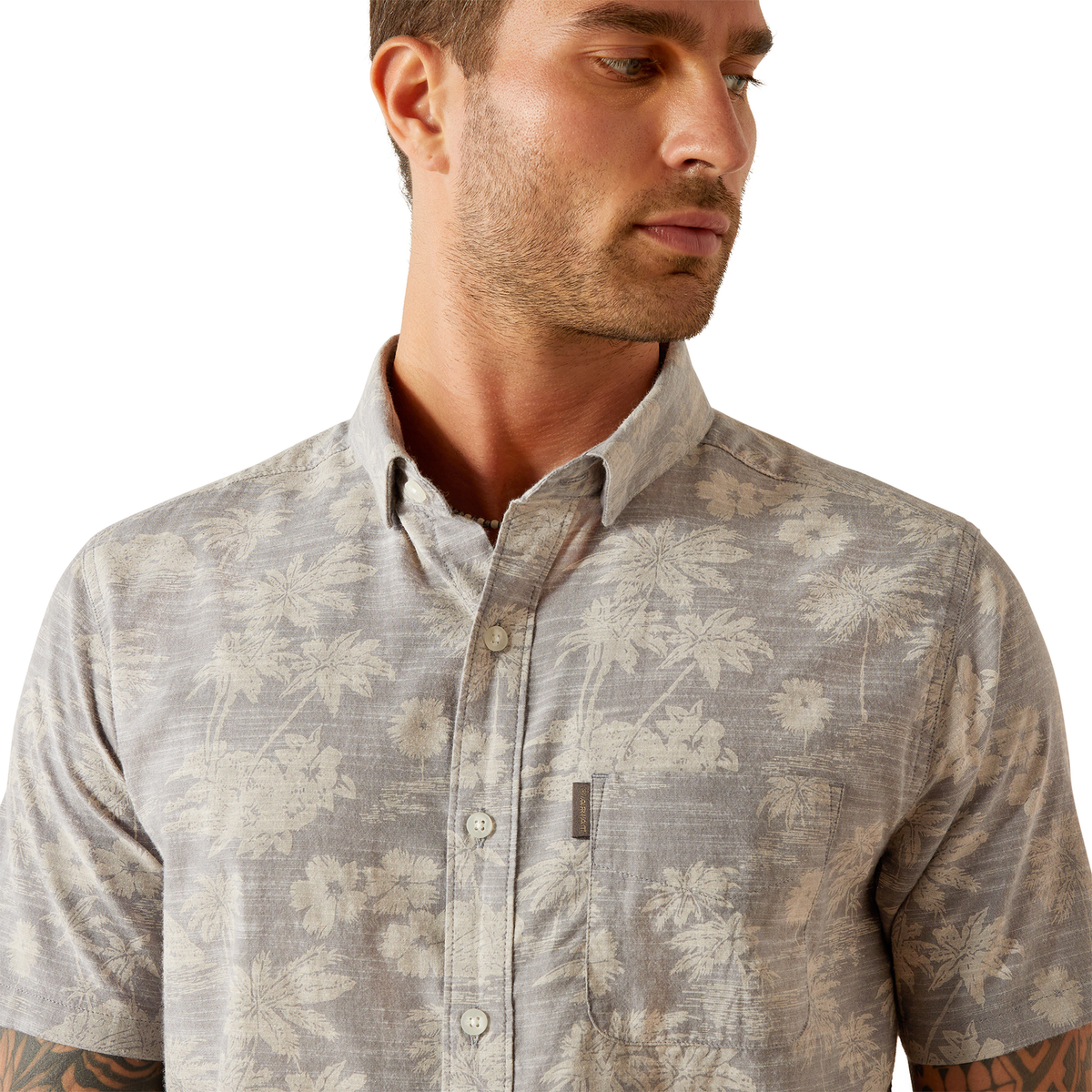 Ariat Men’s Morris Modern Fit Shirt - Grey