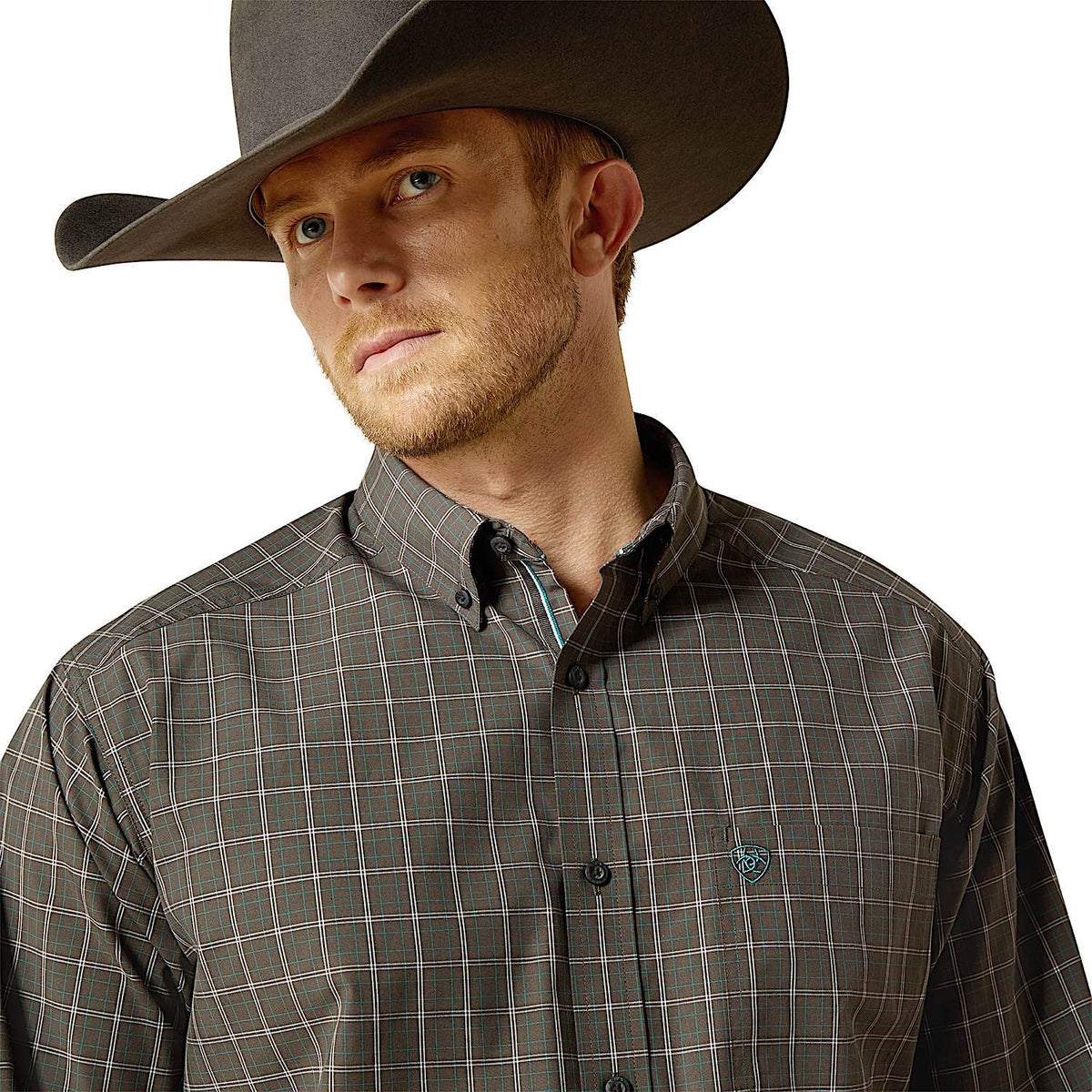 Ariat Mens Pro Series Benjamin Classic Fit Shirt - Black
