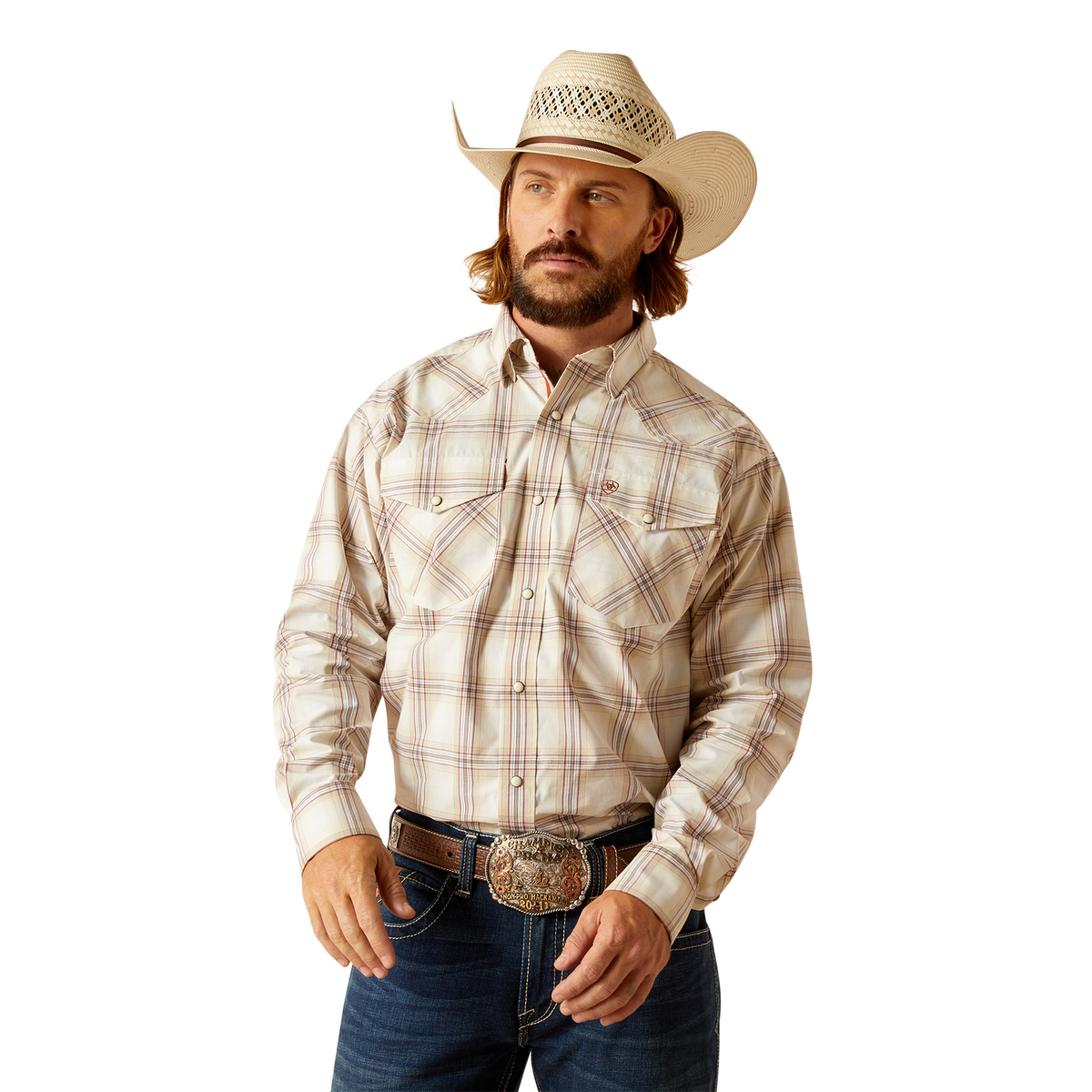 Ariat Men’s Pro Series Prescott Classic Fit Shirt - Sandshell