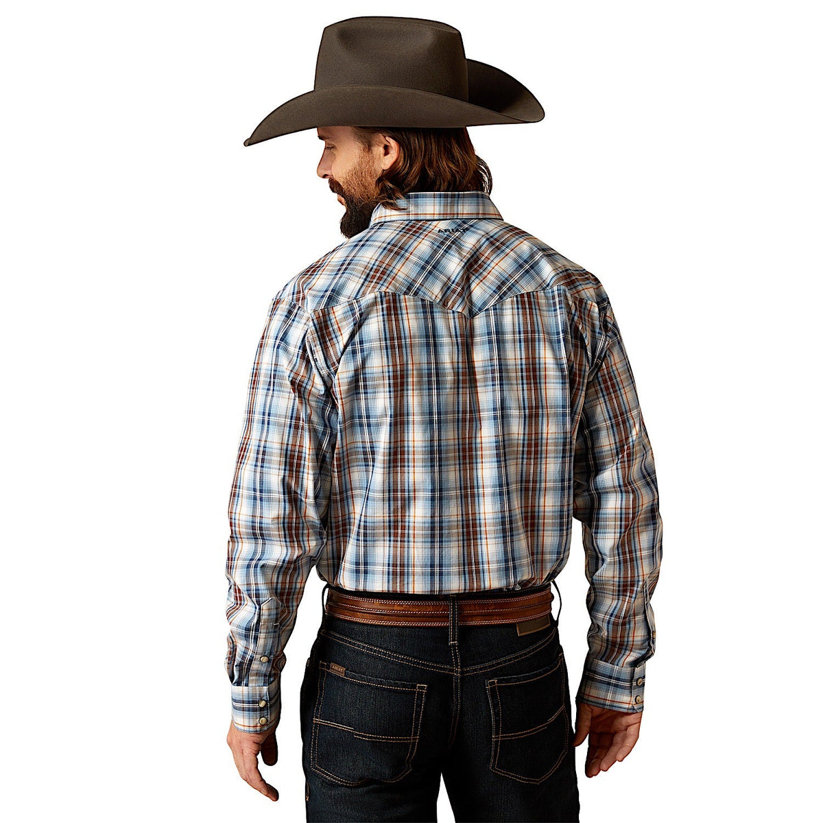 Ariat Men’s Pro Series Ryland Snap Shirt - Blue