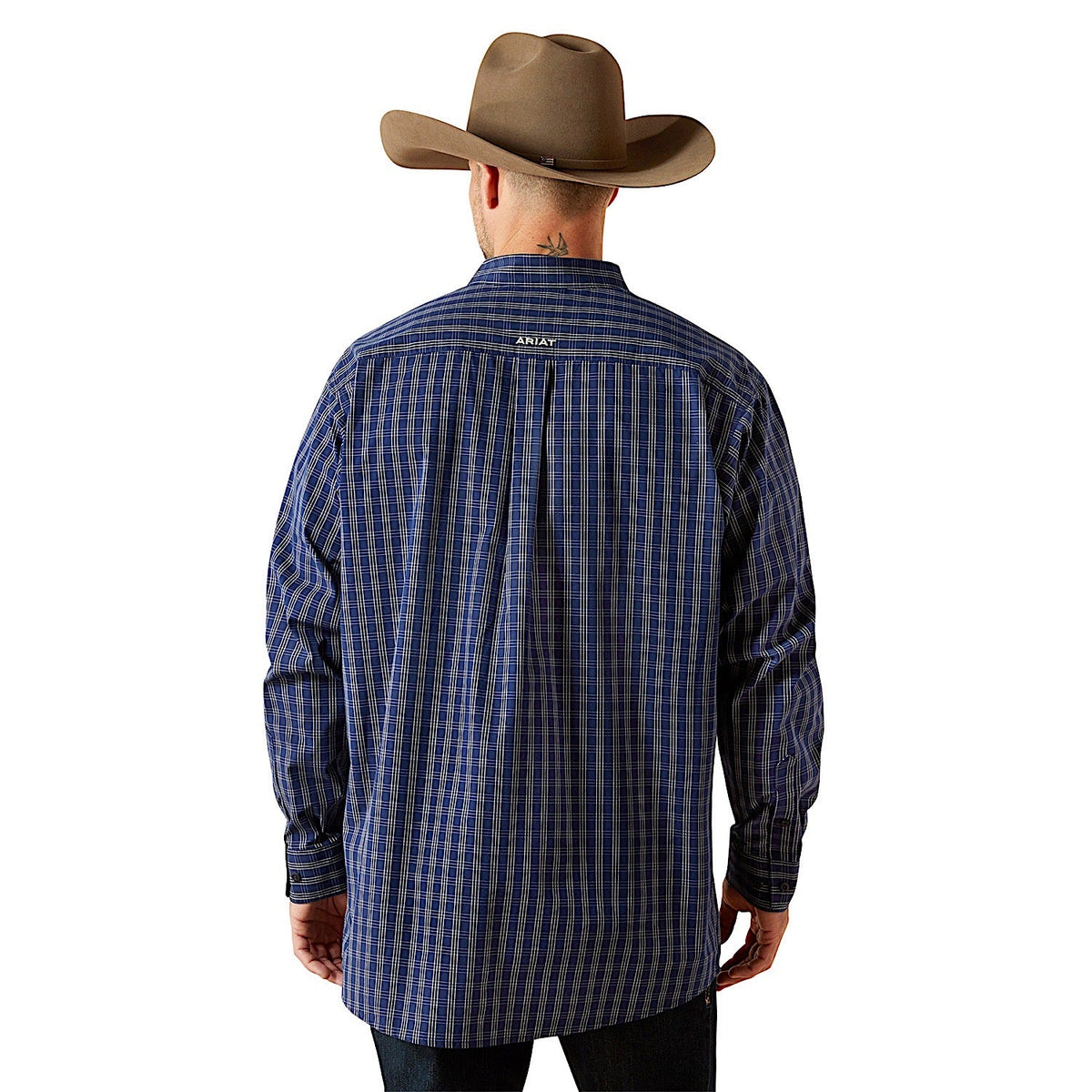 Ariat Mens Pro Series Sawyer Shirt - Dark Blue