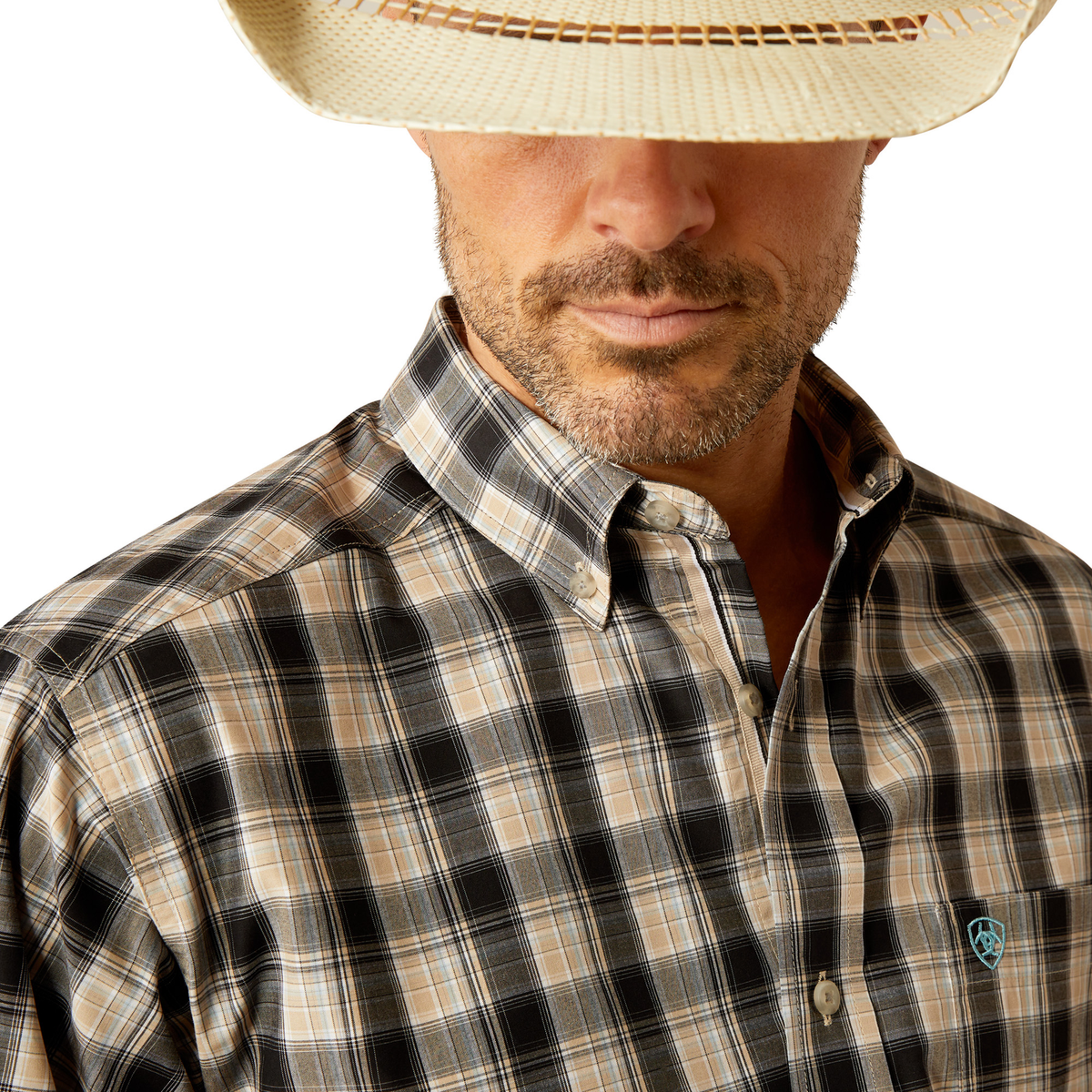 Ariat Men’s Pro Series Team Garrett Classic Fit Shirt - Black