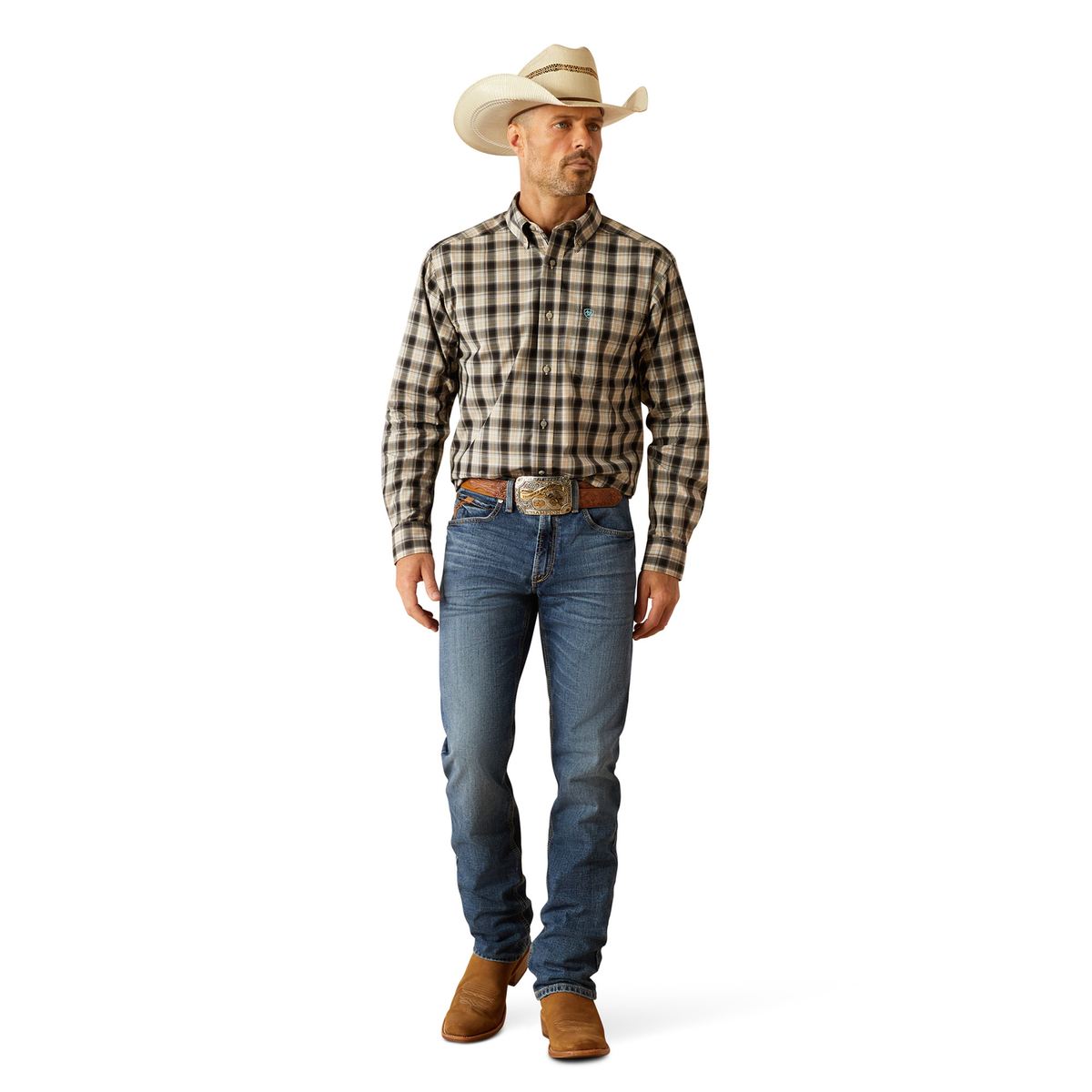 Ariat Men’s Pro Series Team Garrett Classic Fit Shirt - Black