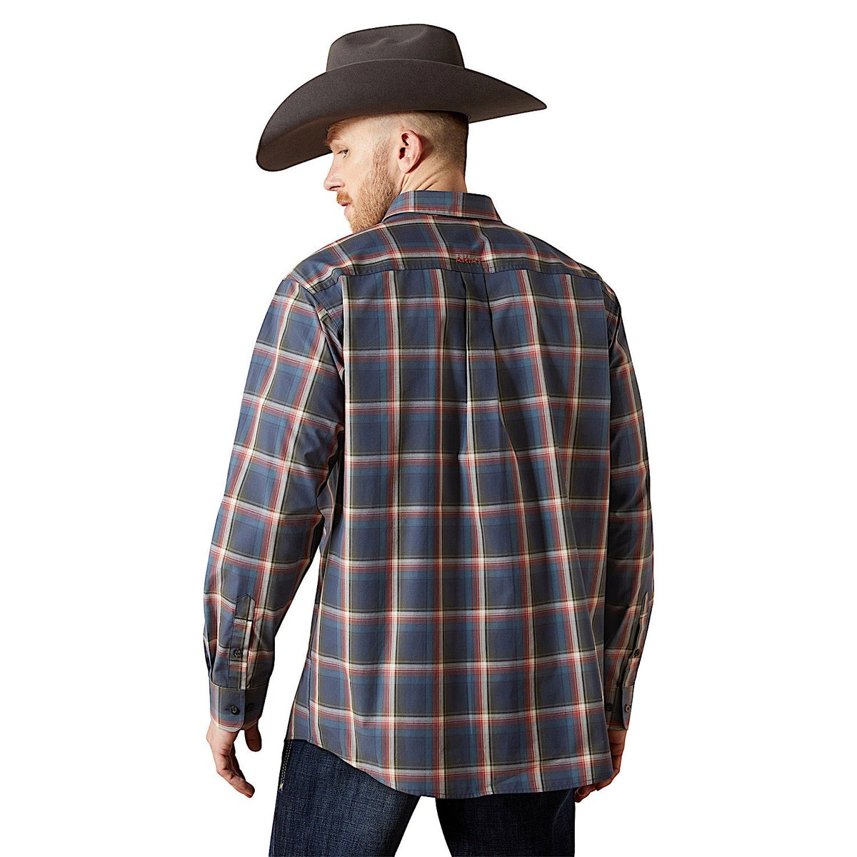 Ariat Men’s Pro Series Ward Classic Fit Shirt - Navy