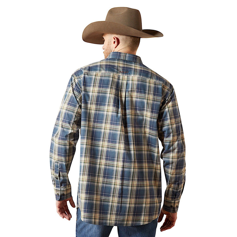Ariat Men’s Pro Series Welch Classic Fit Shirt - Dark Blue