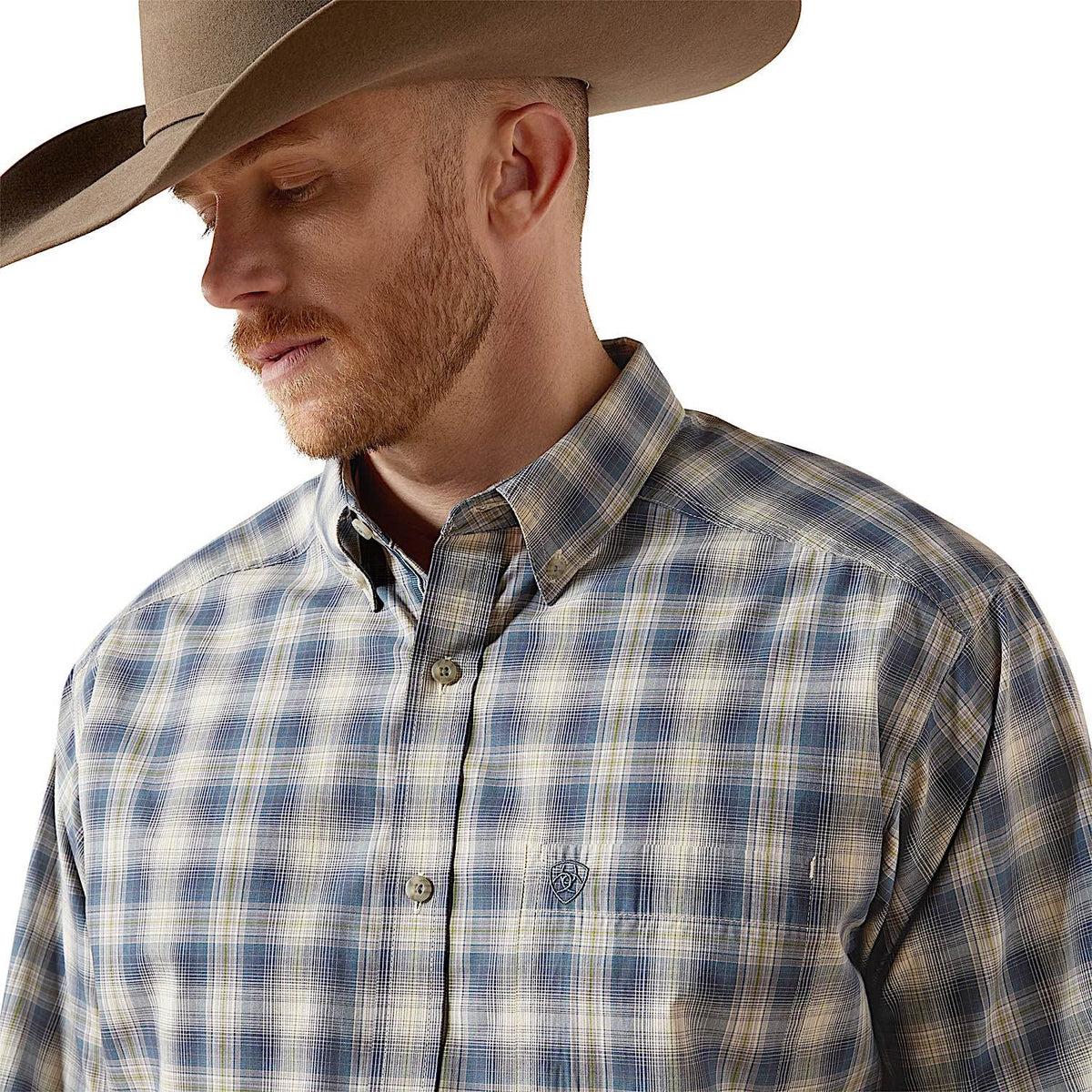 Ariat Men’s Pro Series Witten Classic Fit Shirt - Dark Blue