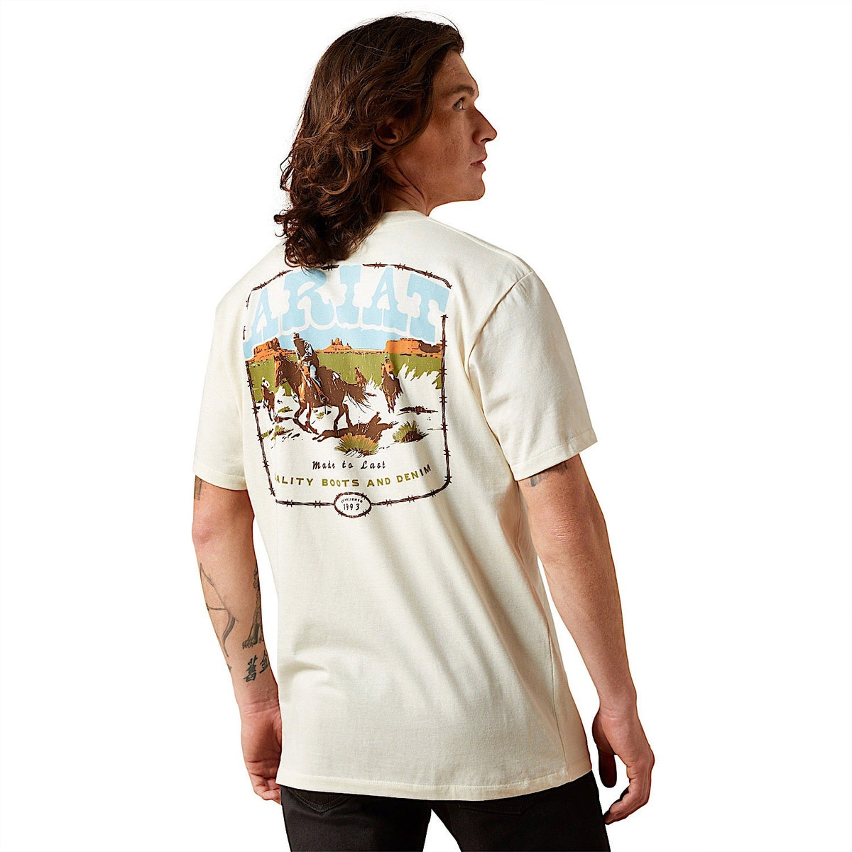 Ariat Men’s Pulp Western T-Shirt - Turtledove