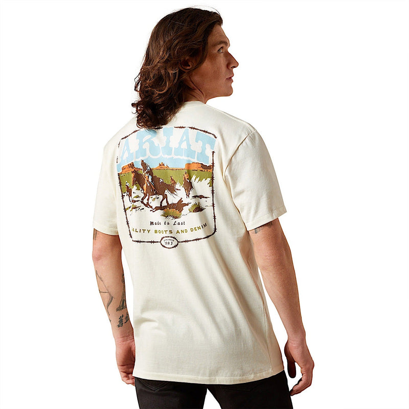Ariat Men’s Pulp Western T-Shirt - Turtledove