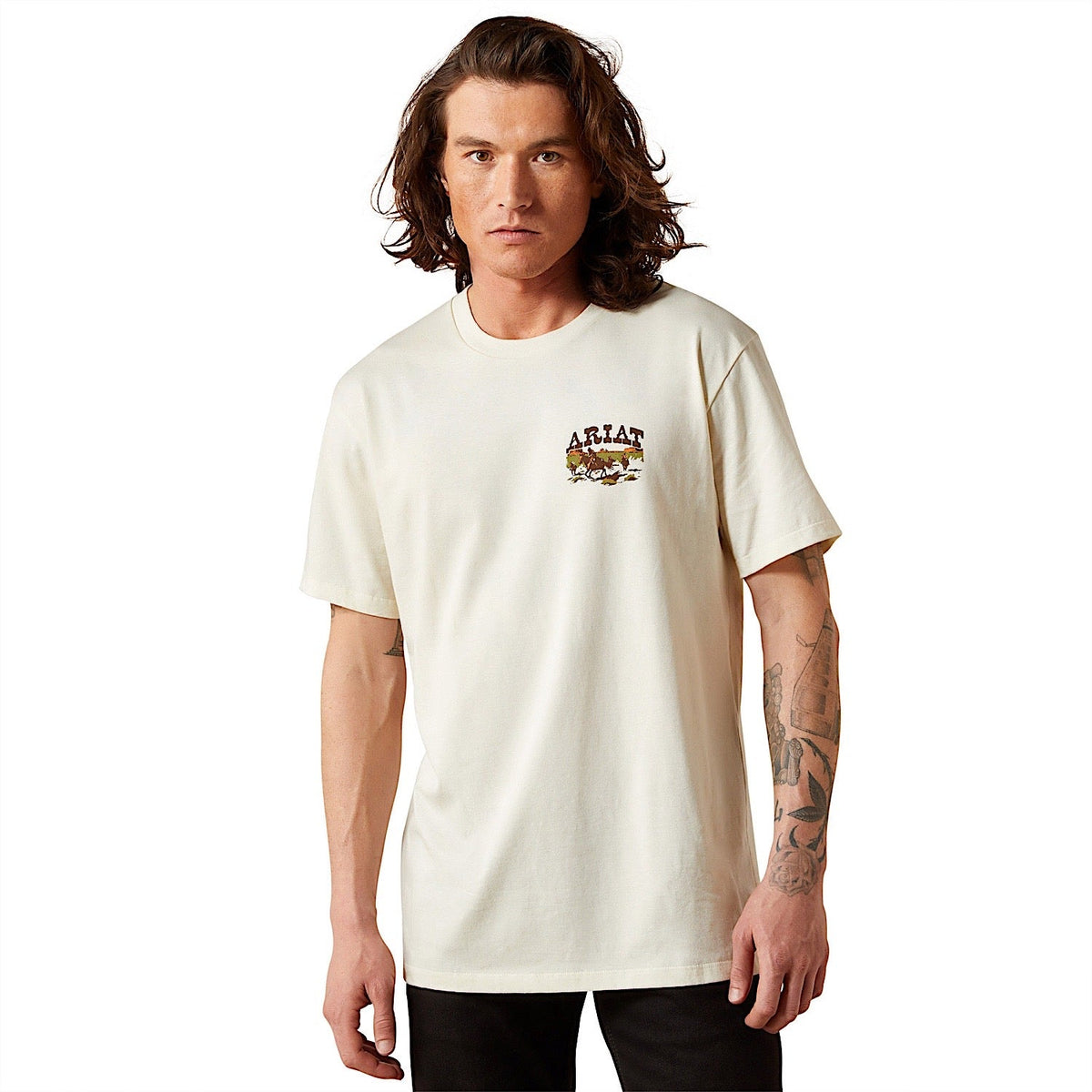 Ariat Men’s Pulp Western T-Shirt - Turtledove