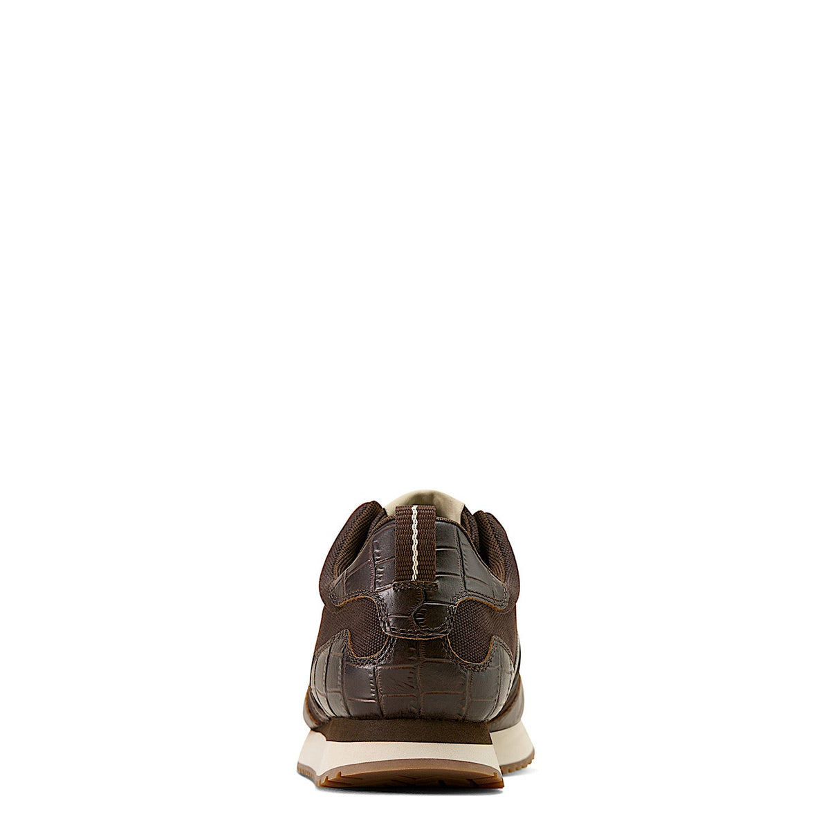 Ariat Mens Ranch Runner Choclate/Antique Tan Croc Print