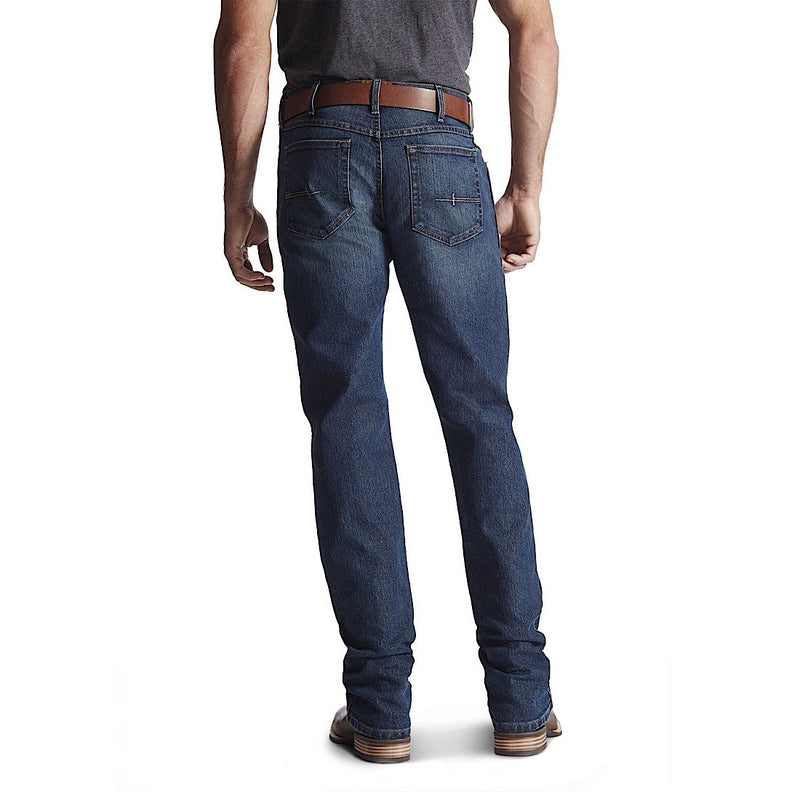 Ariat Men’s Rebar M4 Durastretch Basic Low Rise Boot Cut Jean Carbine