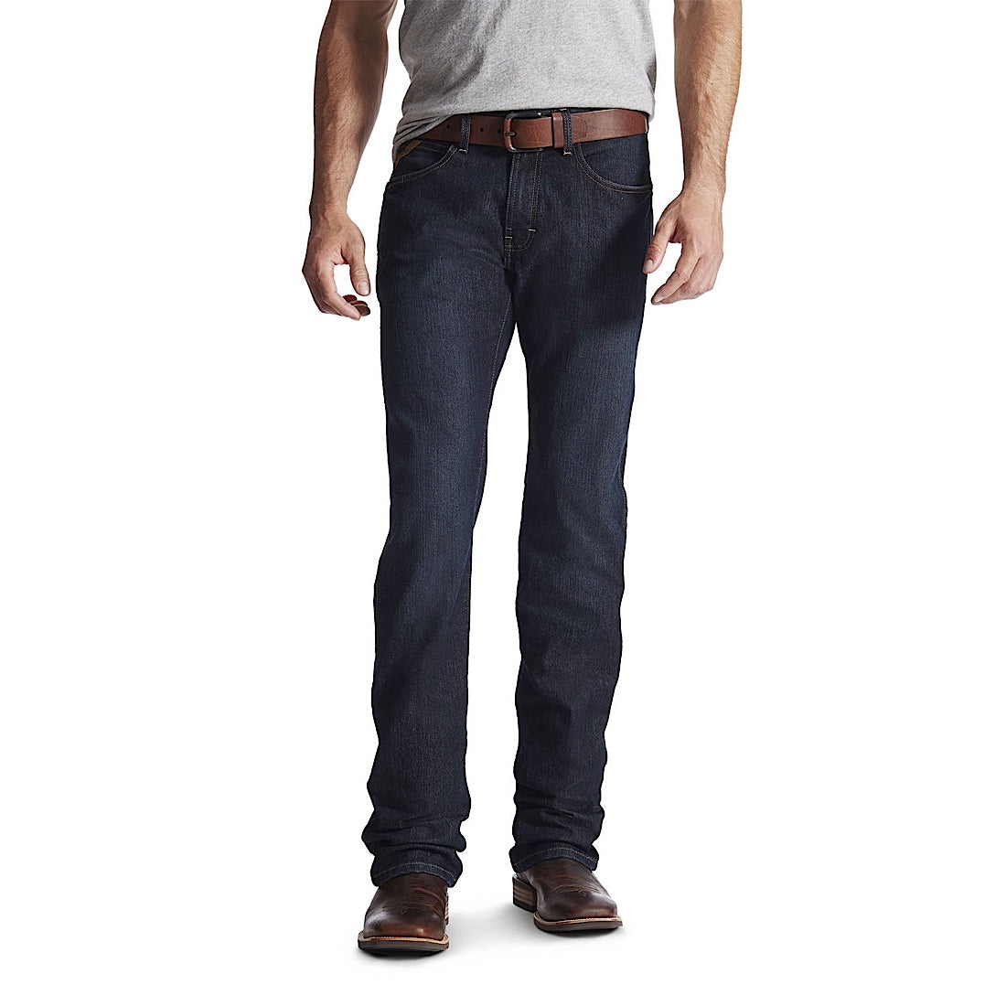 Ariat Men’s Rebar M5 Durastretch Basic Slim Fit Straight Leg Jean Blackstone