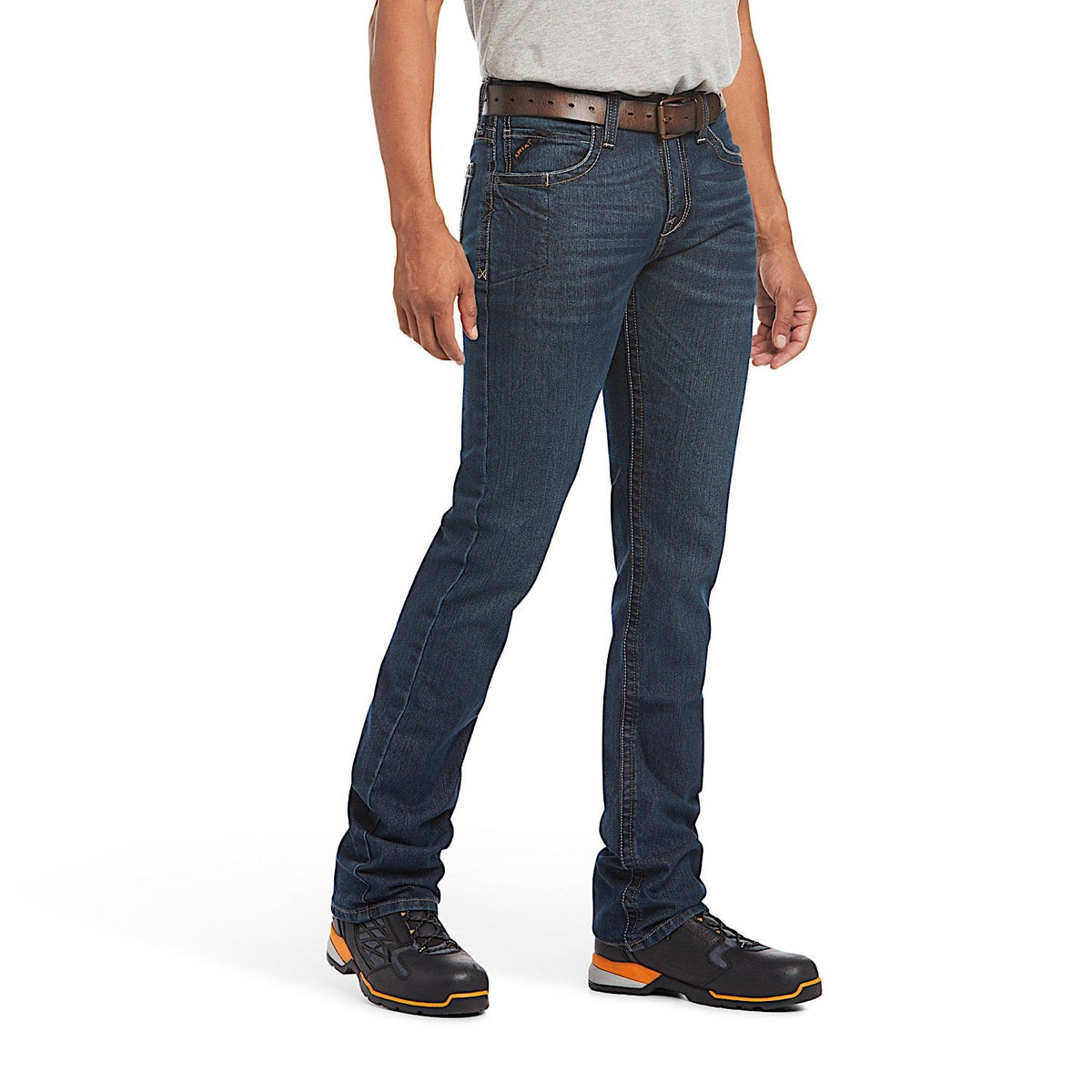 Ariat Men’s Rebar M7 DuraStretch Edge Stackable Straight Leg Jean - Bodie
