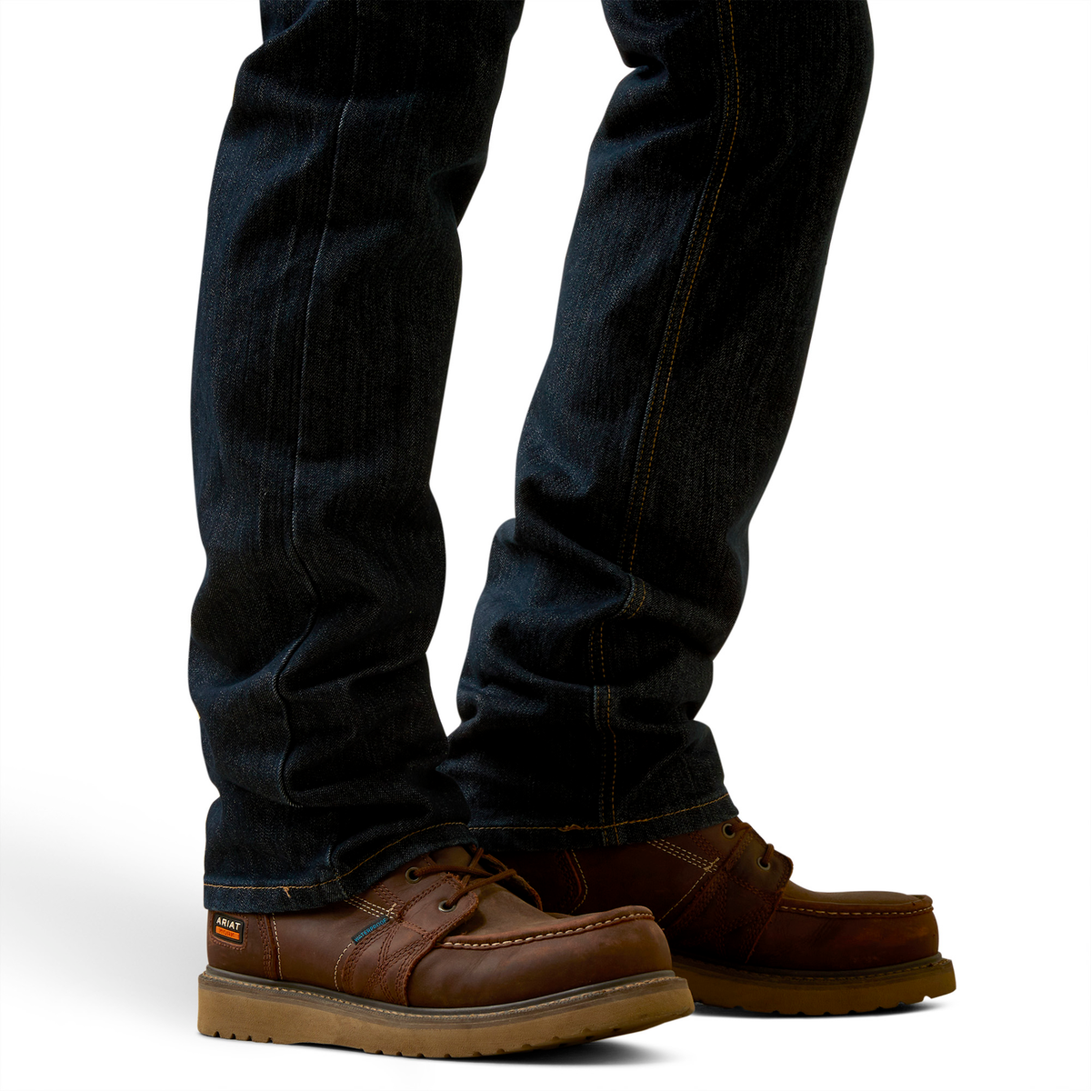 Ariat Men’s Rebar M7 DuraStretch Edge Stackable Straight Leg Jean - Blackstone