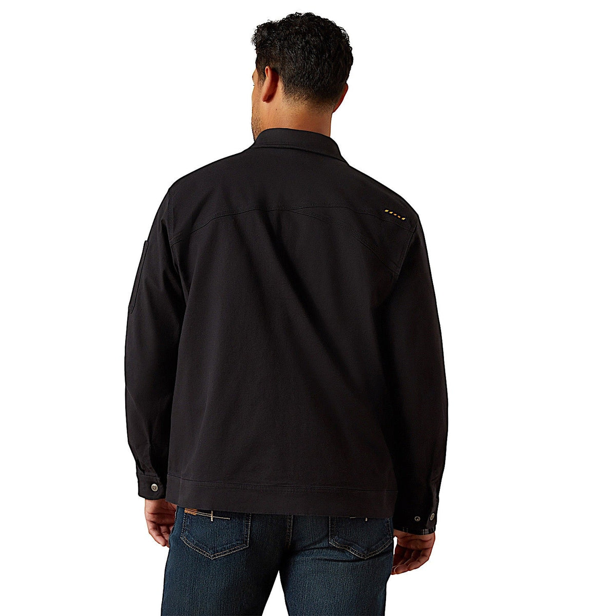 Ariat Mens Rebar Made Tough Shop Jacket - Black