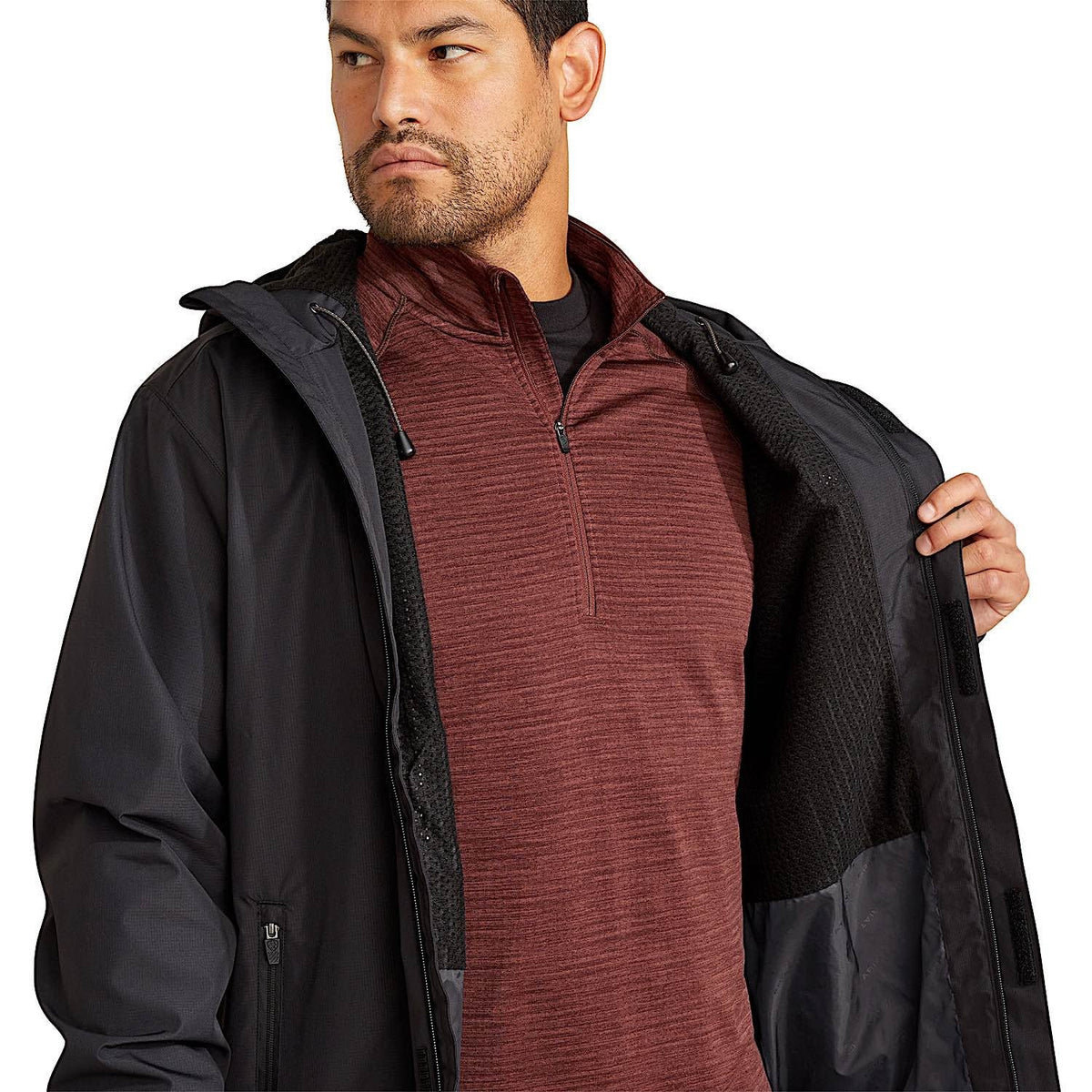 Ariat Mens Rebar Stormshell H20 Jacket - Black