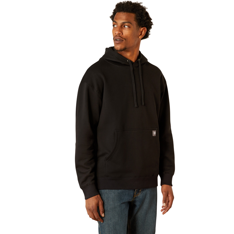 Ariat Mens Rebar Workman Hardhead Hoodie - Black