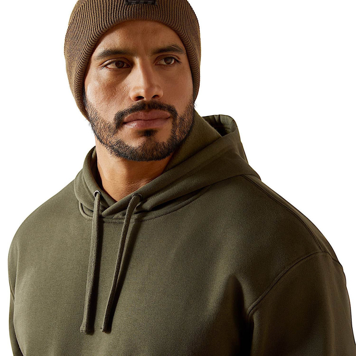 Ariat Mens Rebar Workman Hardhead Hoodie - Grape Leaf