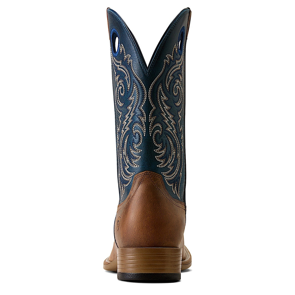 Ariat Men’s Redcliff Wide Square Toe Cowboy Boot - Autumn Tan/Midnight Azure