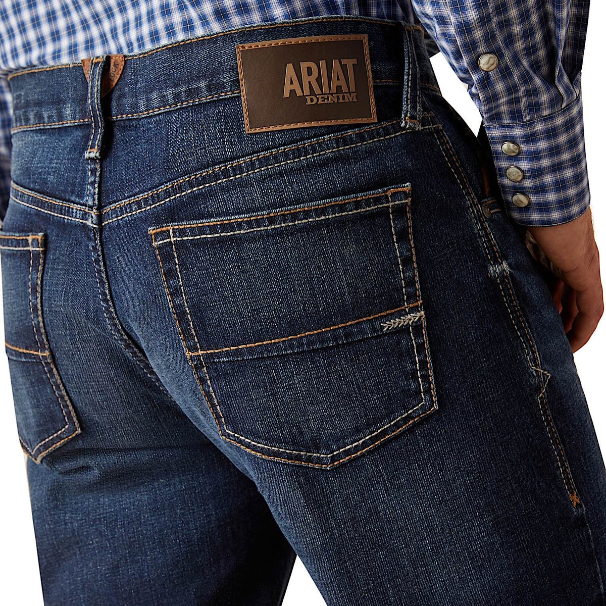 Ariat Men’s Relaxed M4 Dustin Boot Cut - Drake