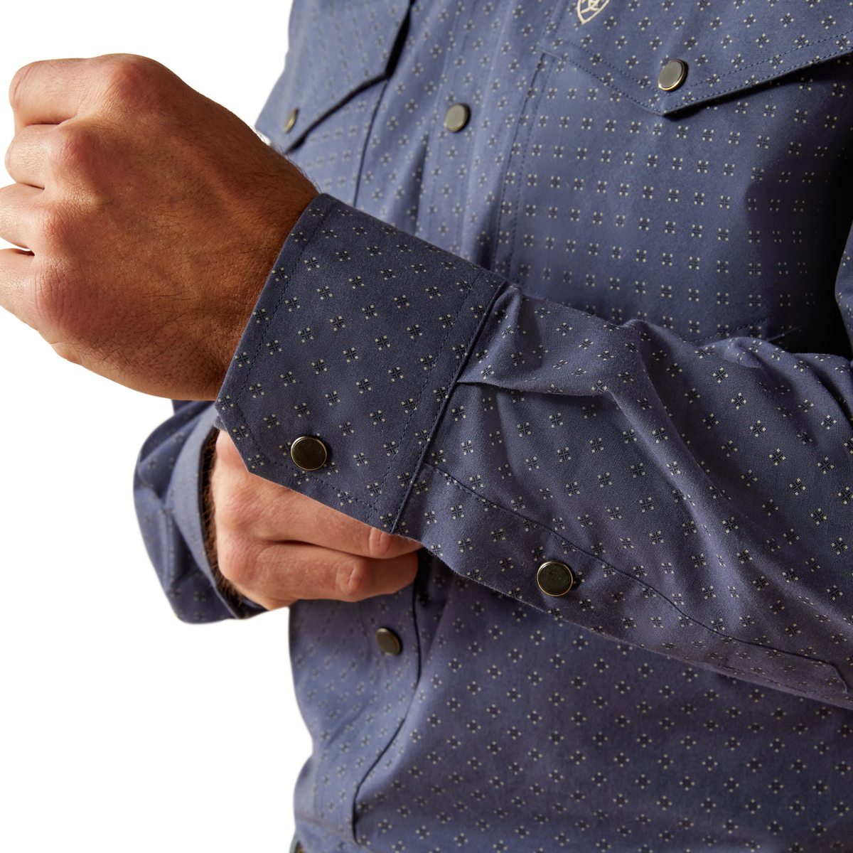 Ariat Men’s Relentless Pursuit Snap Shirt - Blue