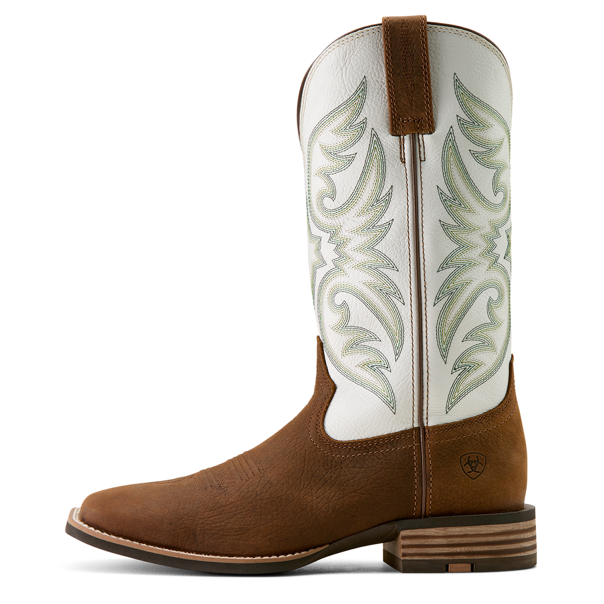 Ariat Men’s Ricochet Cowboy Boot - Mustang Brown/Smokey Cream