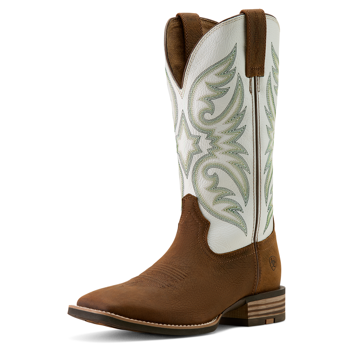 Ariat Men’s Ricochet Cowboy Boot - Mustang Brown/Smokey Cream
