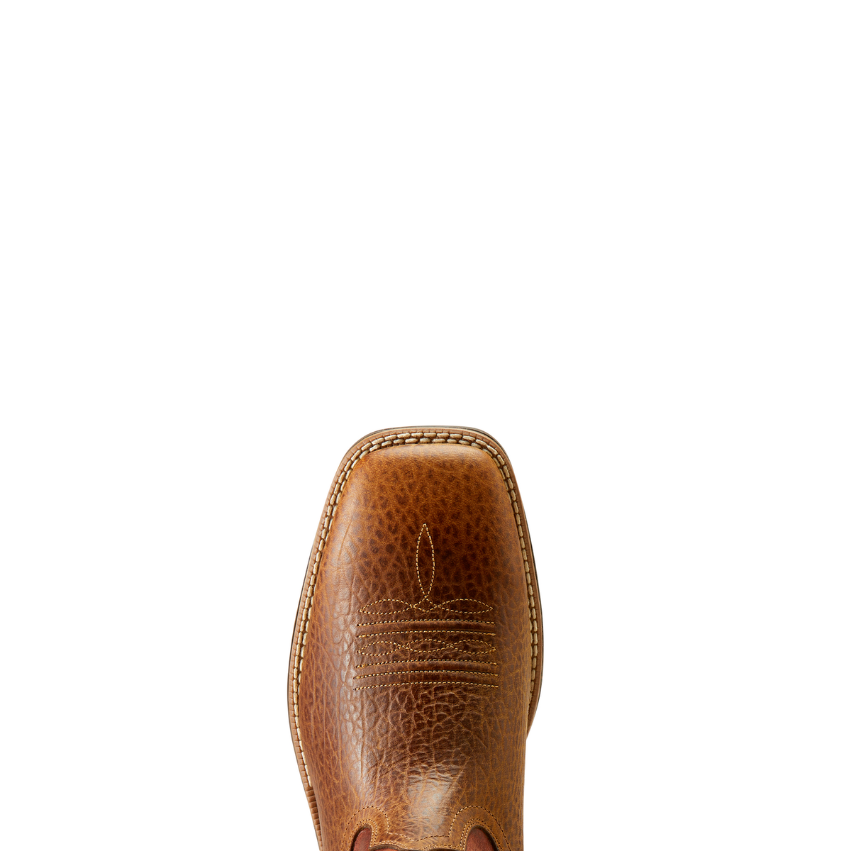 Ariat Men’s Ridgeback Boot Tan Bull Emboss/Orange Rust