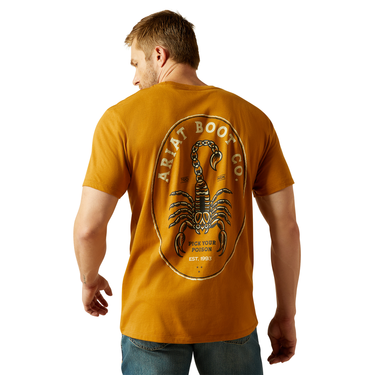 Ariat Mens Scorpion Seal - Tee Bone Brown