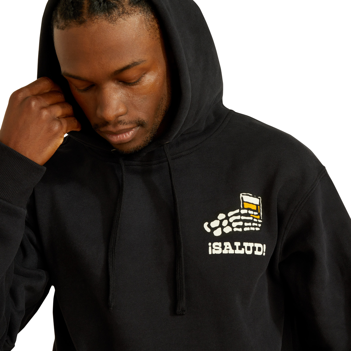 Ariat Mens Sendero When Life Gives You Agaves Hoodie Black