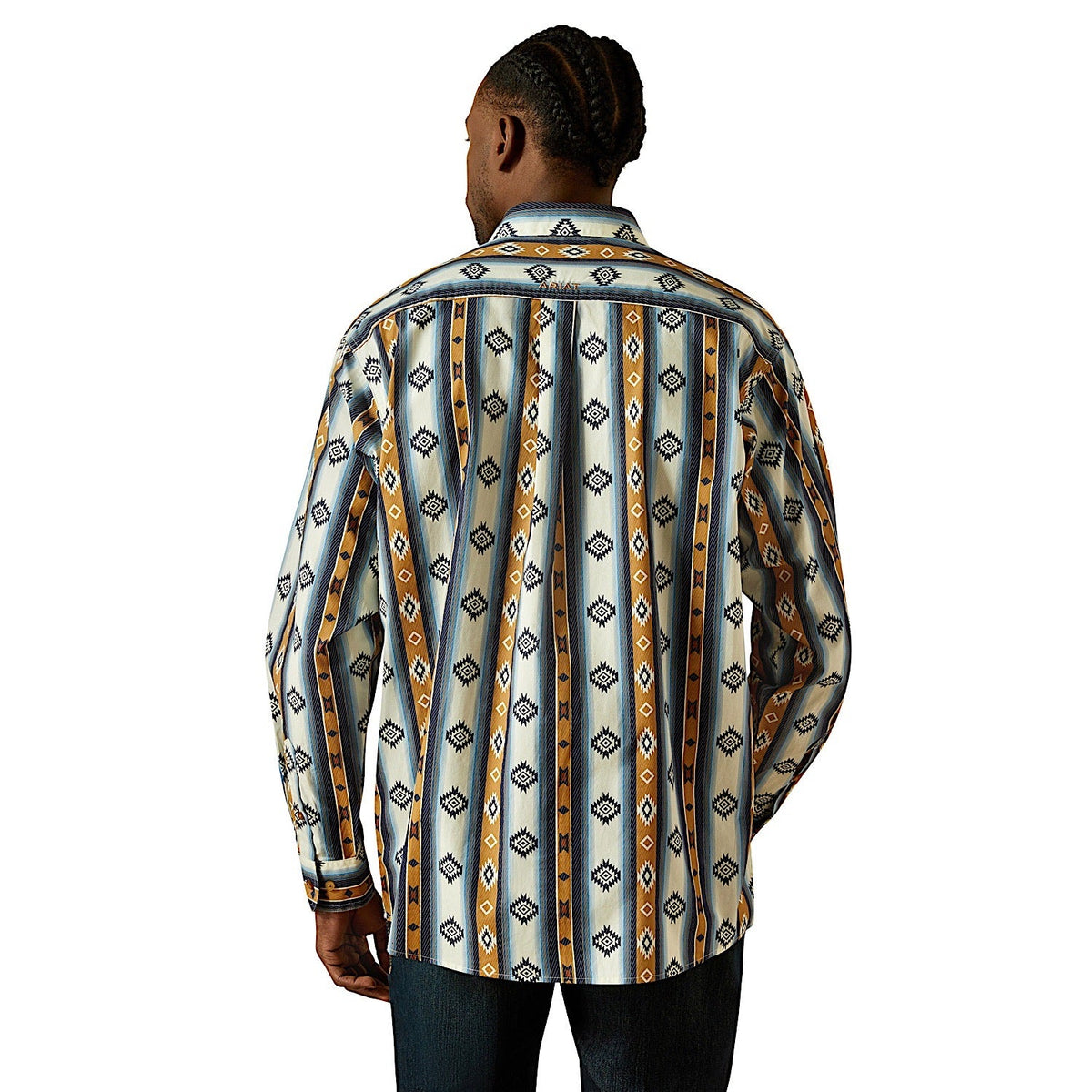 Ariat Mens Shilo Classic Fit Shirt - Blue